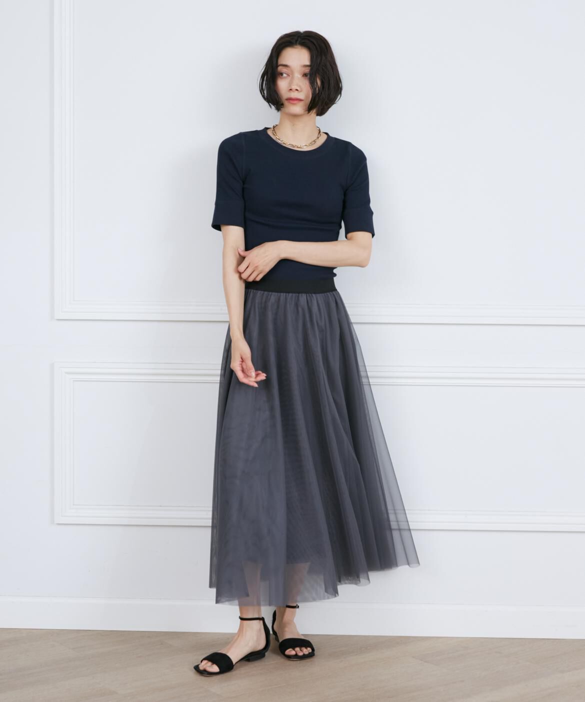INED「チュールスカート」|スカート|
