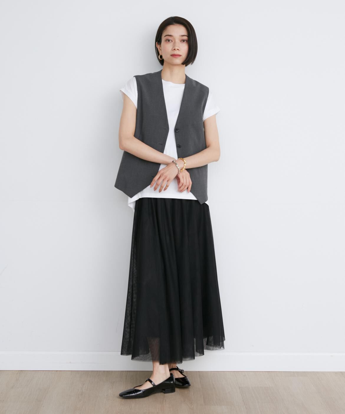 INED「チュールスカート」|スカート|