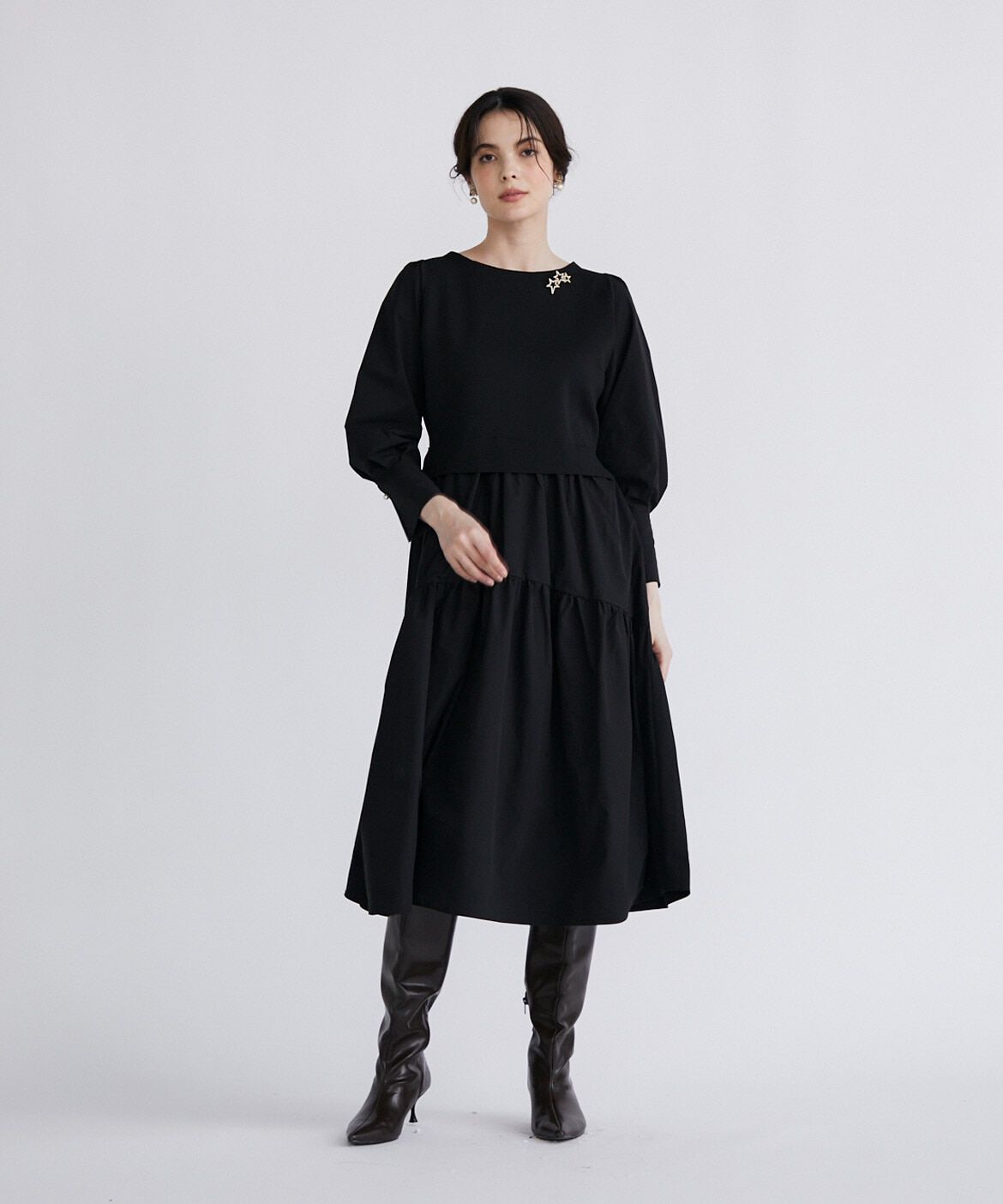 Maglie le cassetto「《M Maglie le cassetto》ドッキングワンピース」|ワンピース|