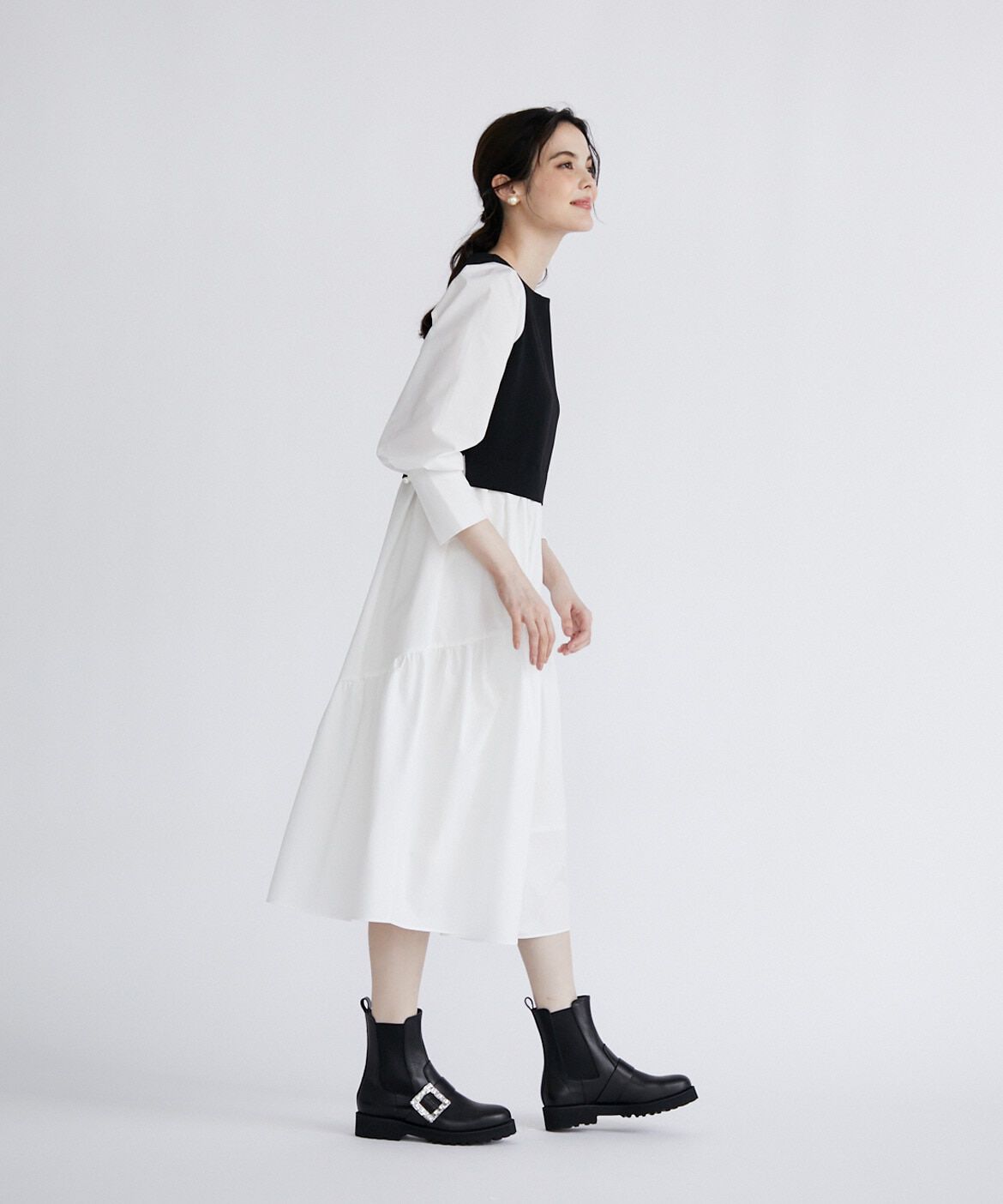 Maglie le cassetto「《M Maglie le cassetto》ドッキングワンピース」|ワンピース|