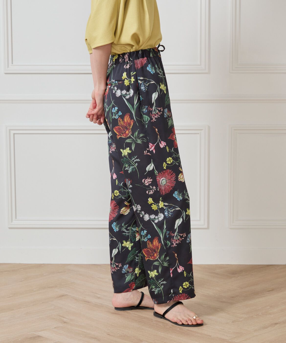 7-IDconcept.「ボタニカルプリントイージーパンツ」|その他|