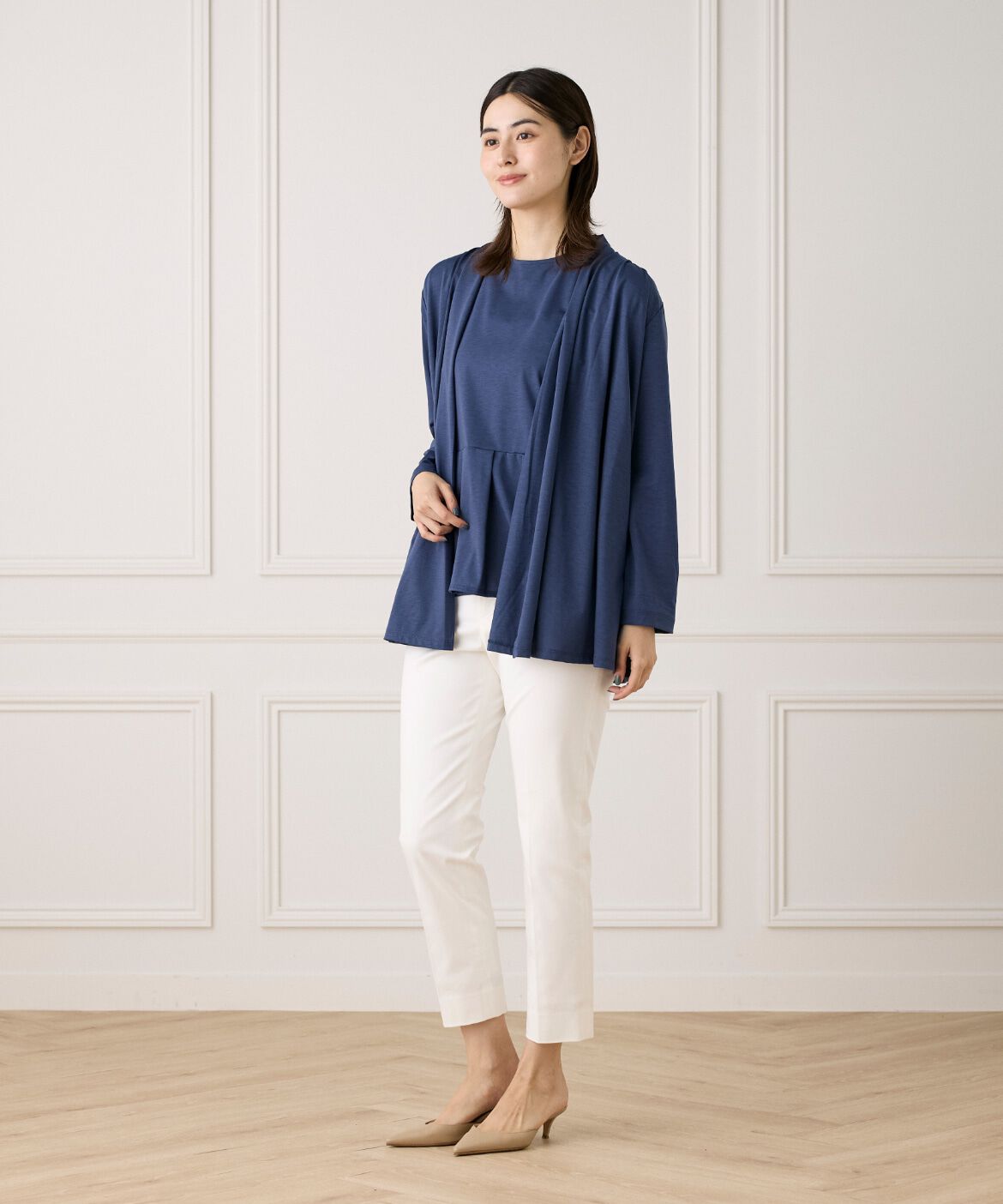 7-IDconcept.「着流しカーディガン」|カーディガン|