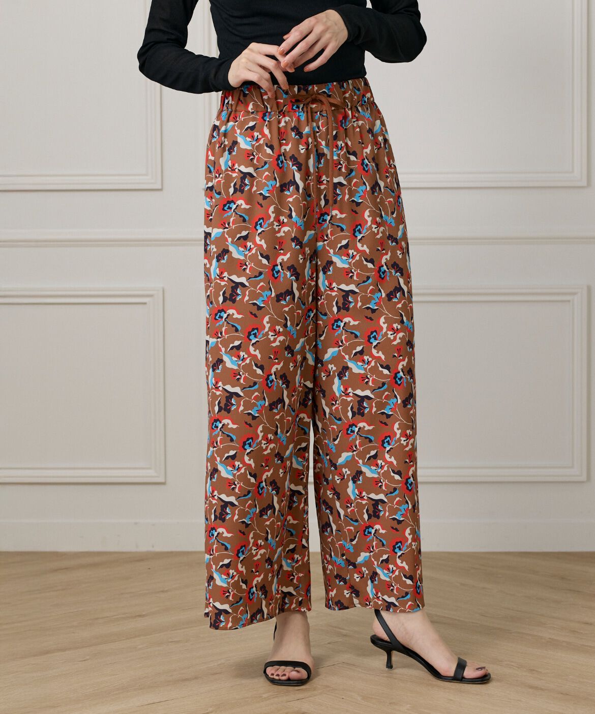 I.T.'S international「ヴィンテージフラワーイージーパンツ」|その他|キンチャ5