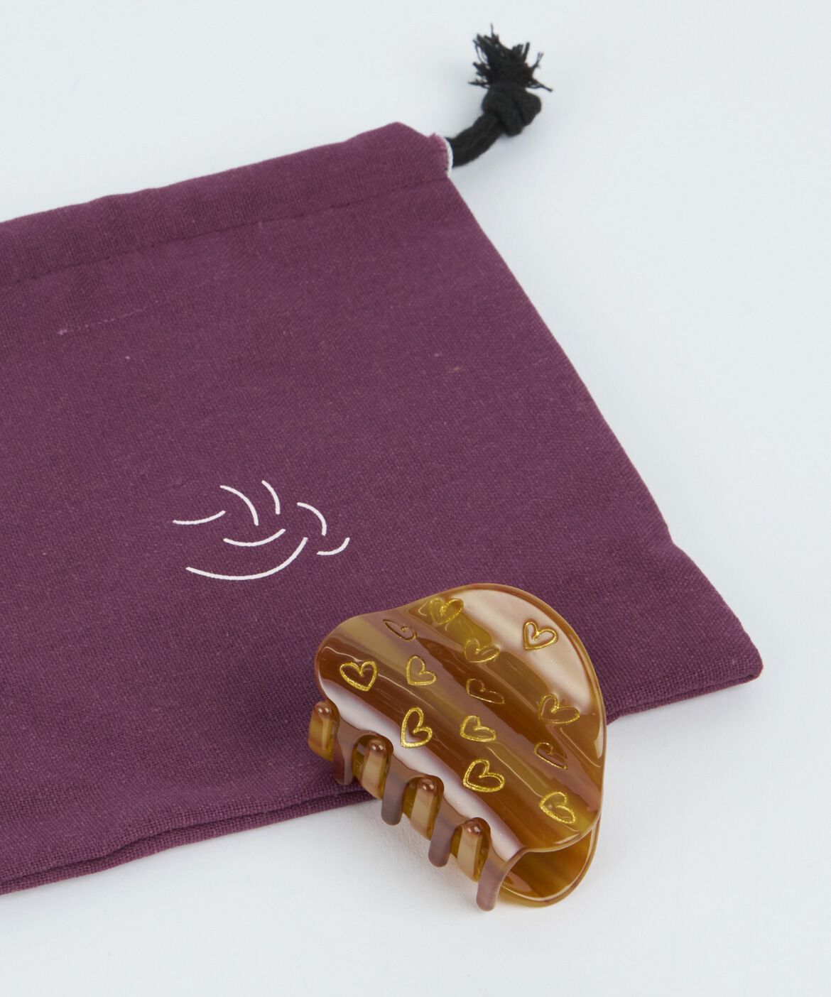 FAVORITE SUKINAMONO「ビーンズハンドリトゥンハートクリップ《TRESSE》」|その他|ブラウン