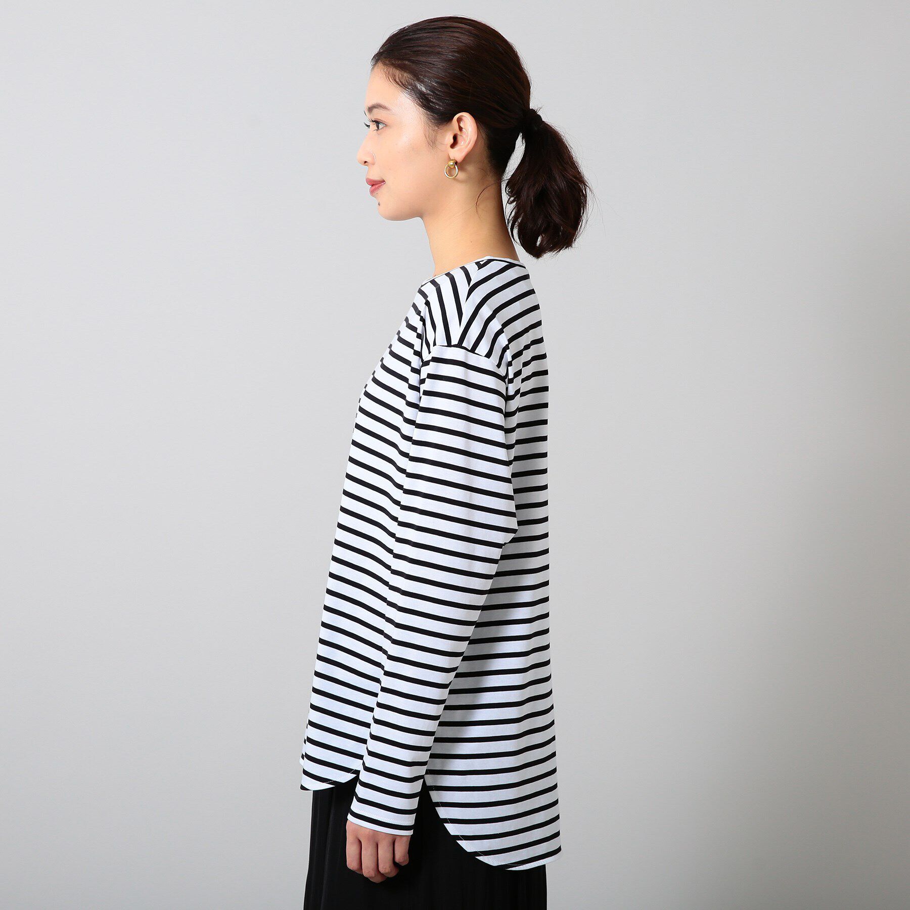 UNTITLED「サイロプレミアム天竺 長袖Tシャツ」|Tシャツ・カットソー|