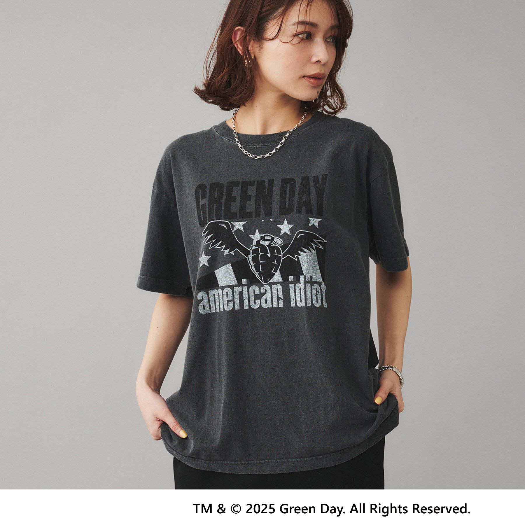 UNTITLED「【GOOD ROCK SPEED】GREEN DAY Tシャツ」|Tシャツ・カットソー|ブラック(019)