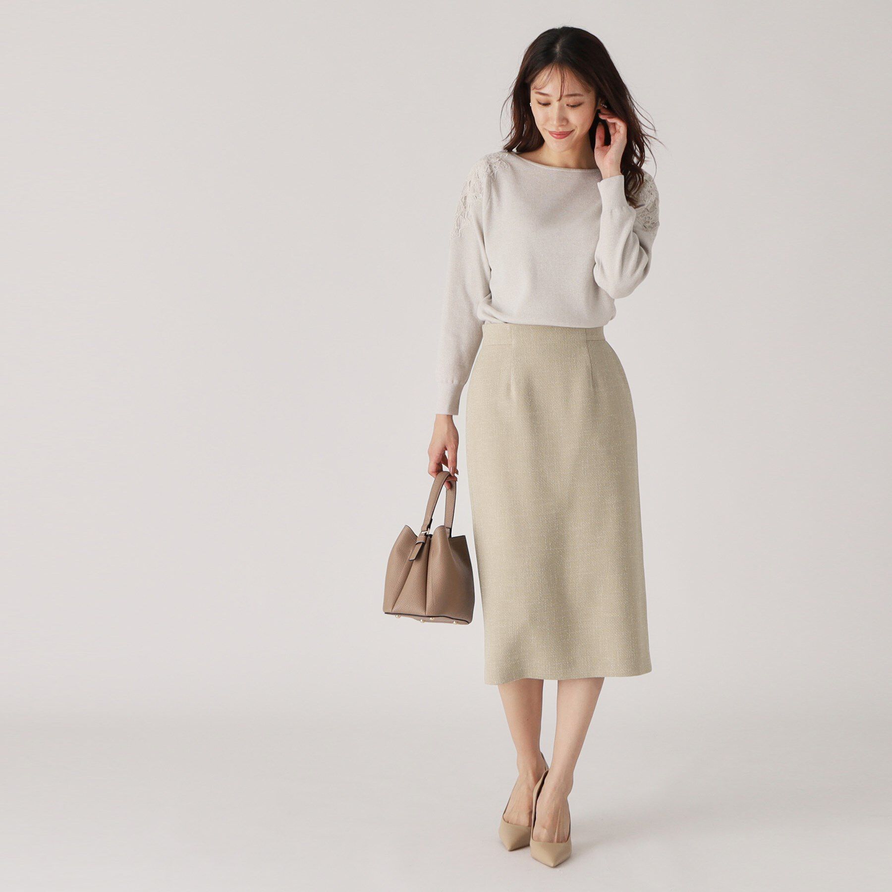 COUP DE CHANCE「【洗える／日本製】タイトスカート」|スカート|