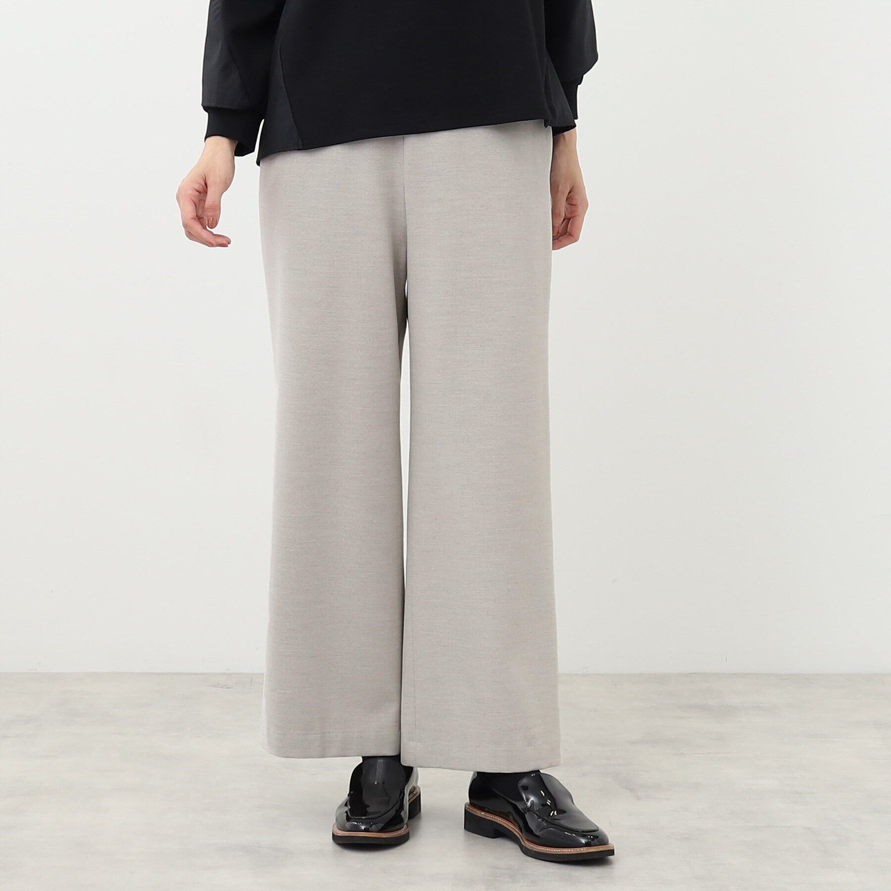 Reflect「【E‐QUALITY／手洗い可／ウエスト総ゴム】ストレートワイドパンツ」|その他|