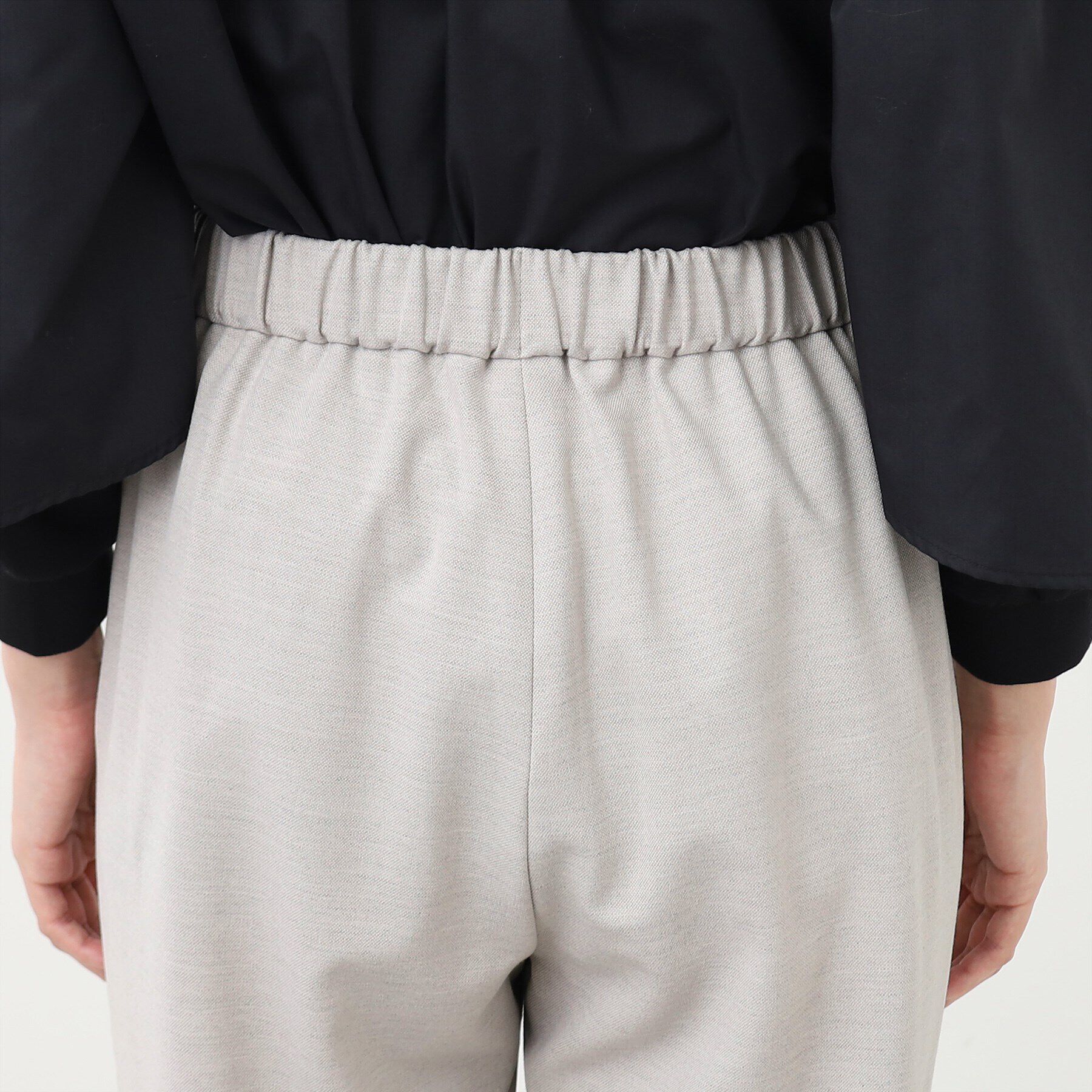 Reflect「【E‐QUALITY／手洗い可／ウエスト総ゴム】ストレートワイドパンツ」|その他|