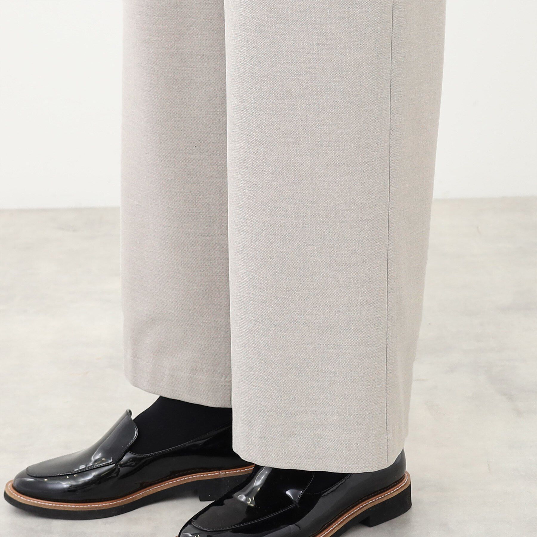 Reflect「【E‐QUALITY／手洗い可／ウエスト総ゴム】ストレートワイドパンツ」|その他|