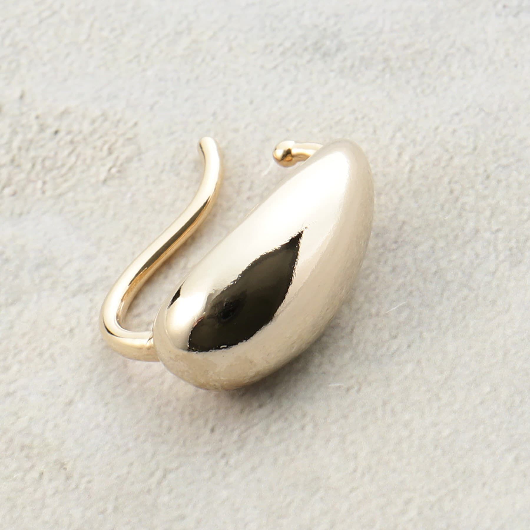 grove「ぷっくりメタルイヤカフ」|イヤリング|