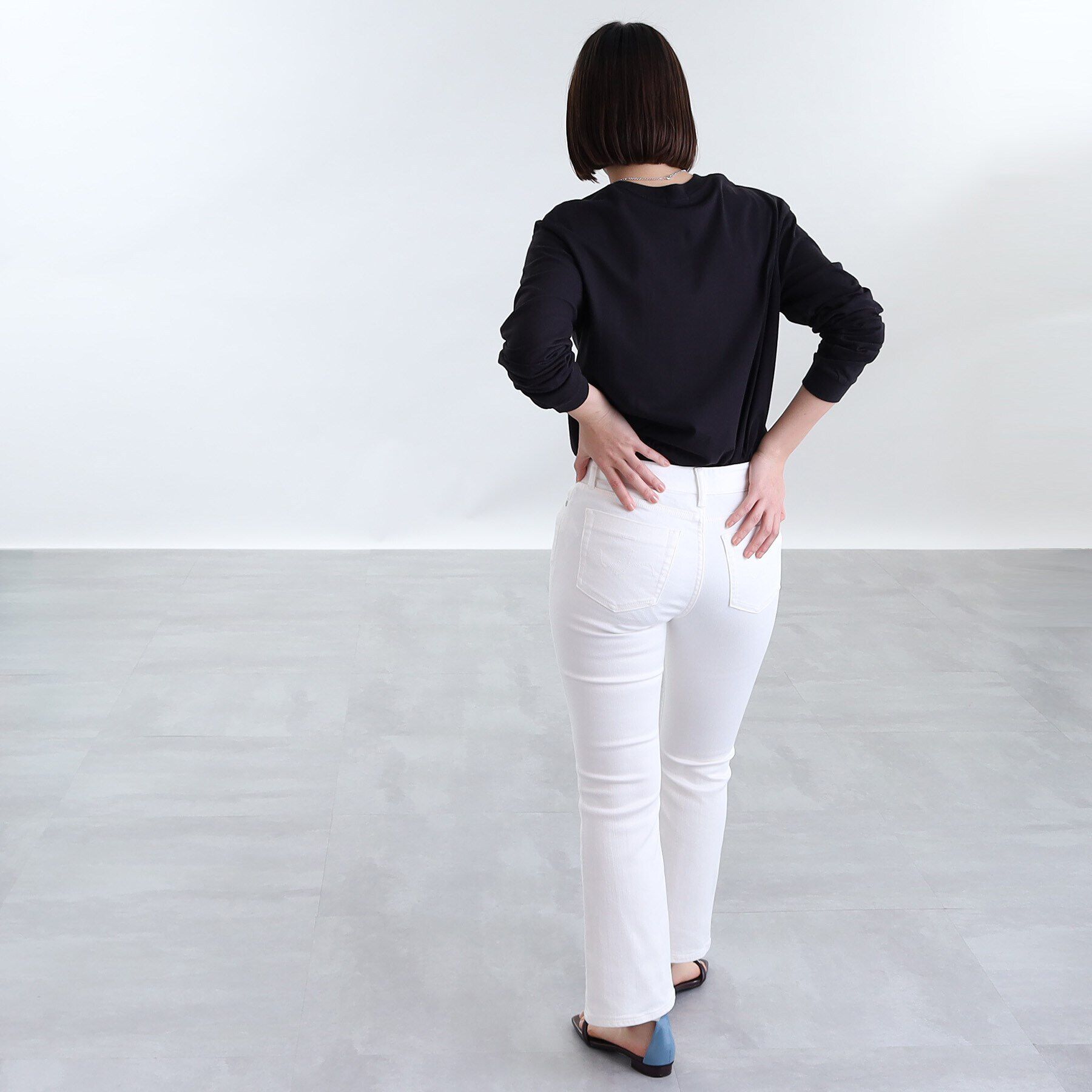 INDIVI「【WORLD for the World】フォトプリント ロンT」|Tシャツ・カットソー|