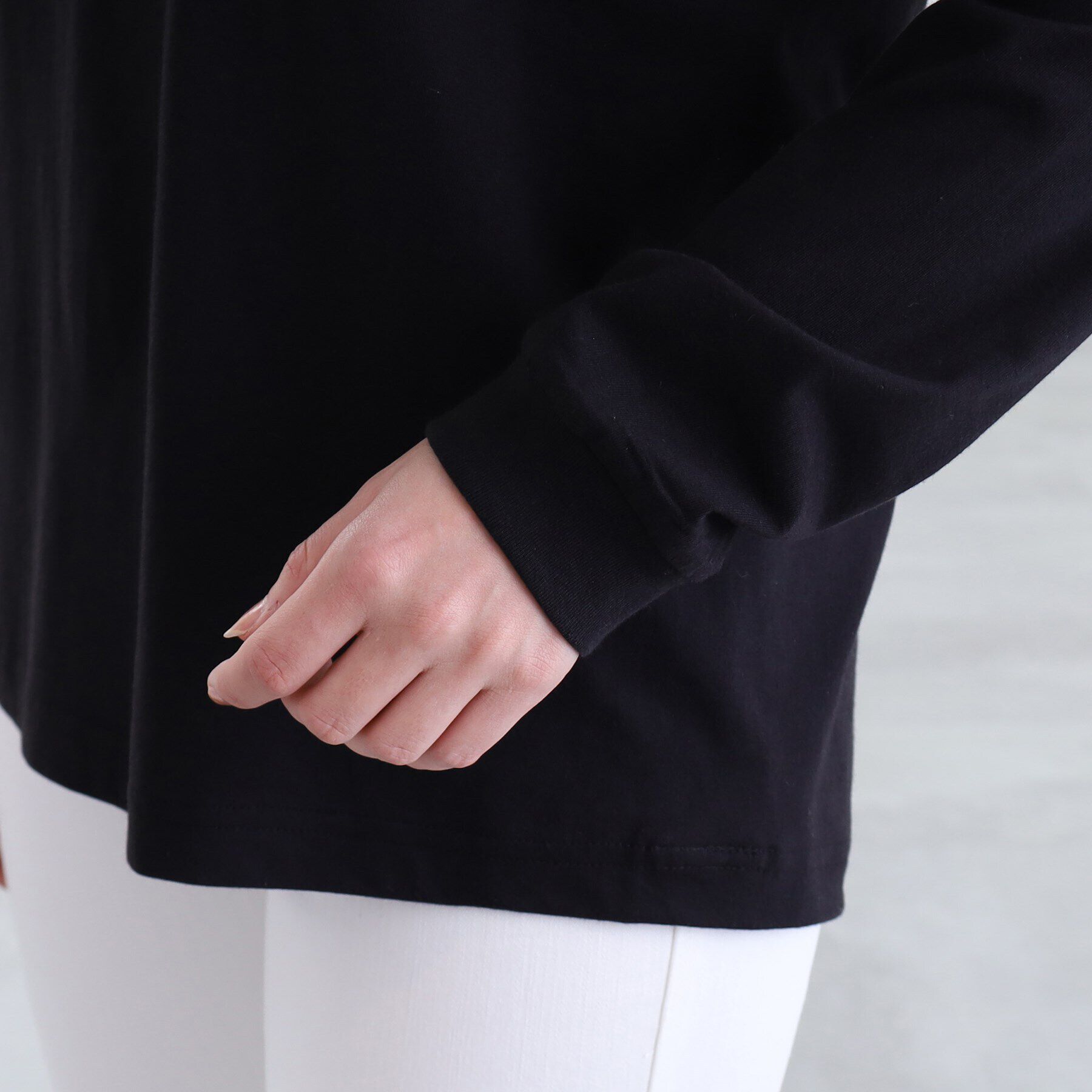 INDIVI「【WORLD for the World】フォトプリント ロンT」|Tシャツ・カットソー|