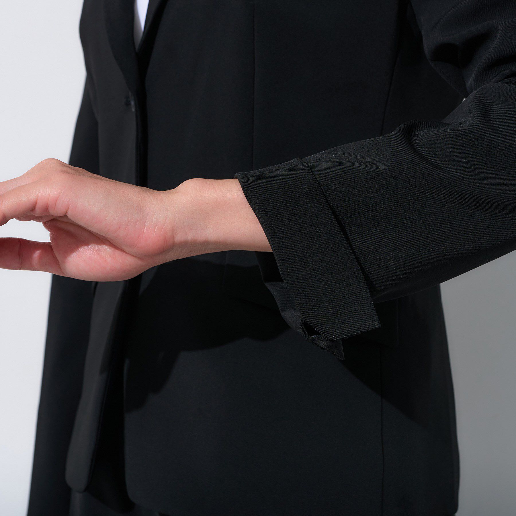 INDIVI「【定番スーツ／洗える／UVケア】ストレッチリクルートジャケット」|スーツ|