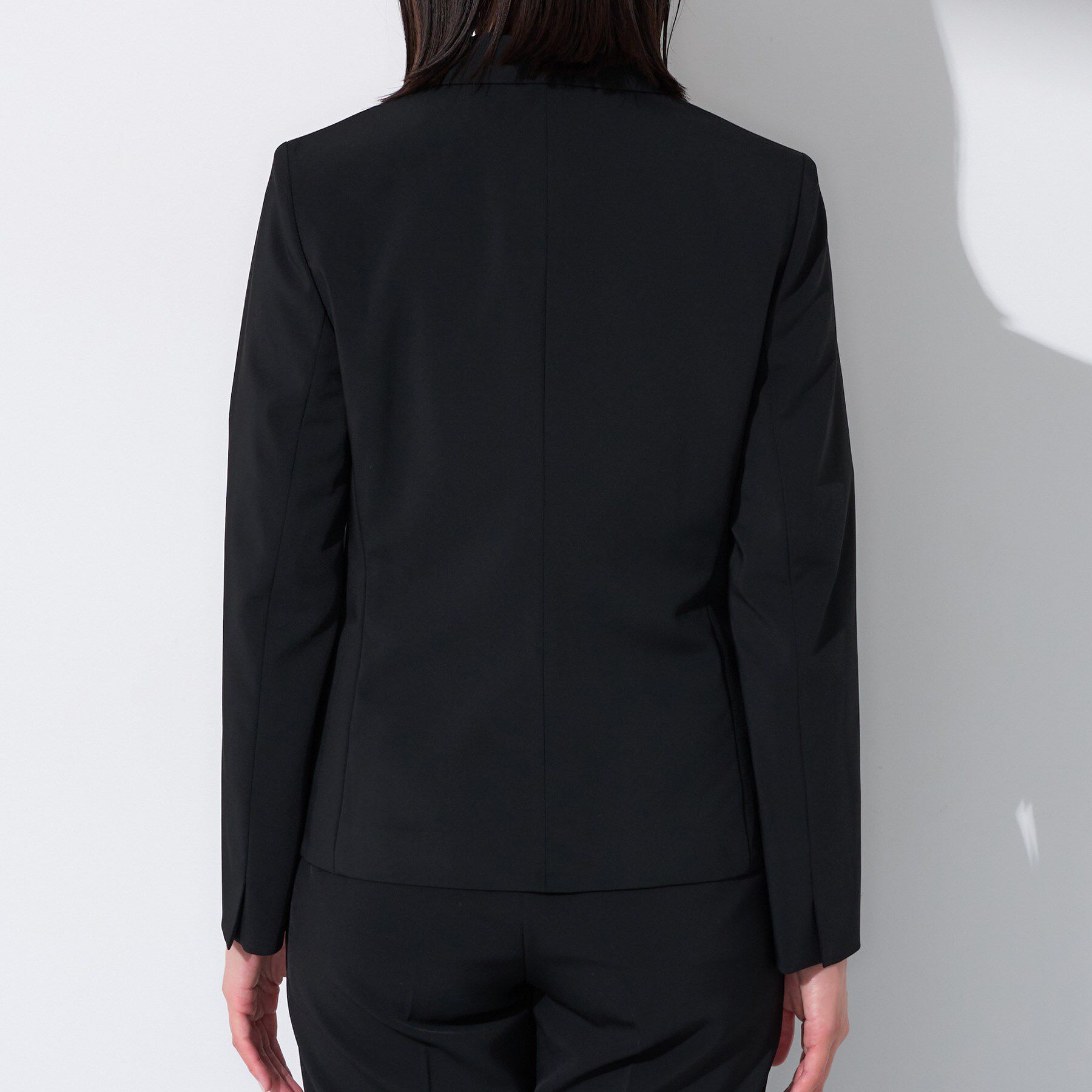 INDIVI「【定番スーツ／洗える／UVケア】ストレッチリクルートジャケット」|スーツ|