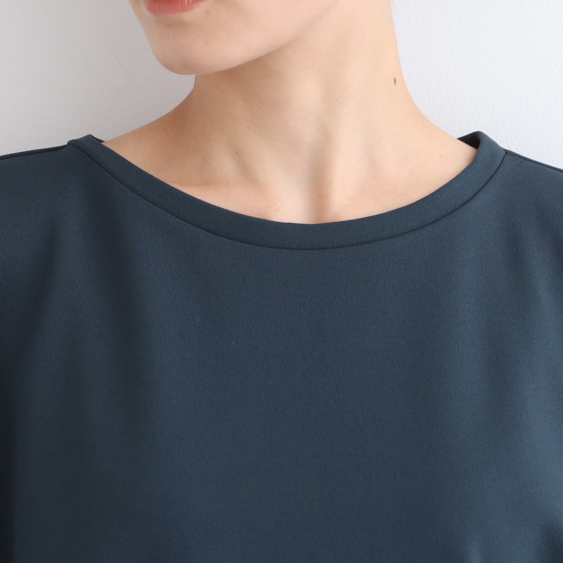 INDIVI「【洗える】デザインフォルムトップス」|Tシャツ・カットソー|