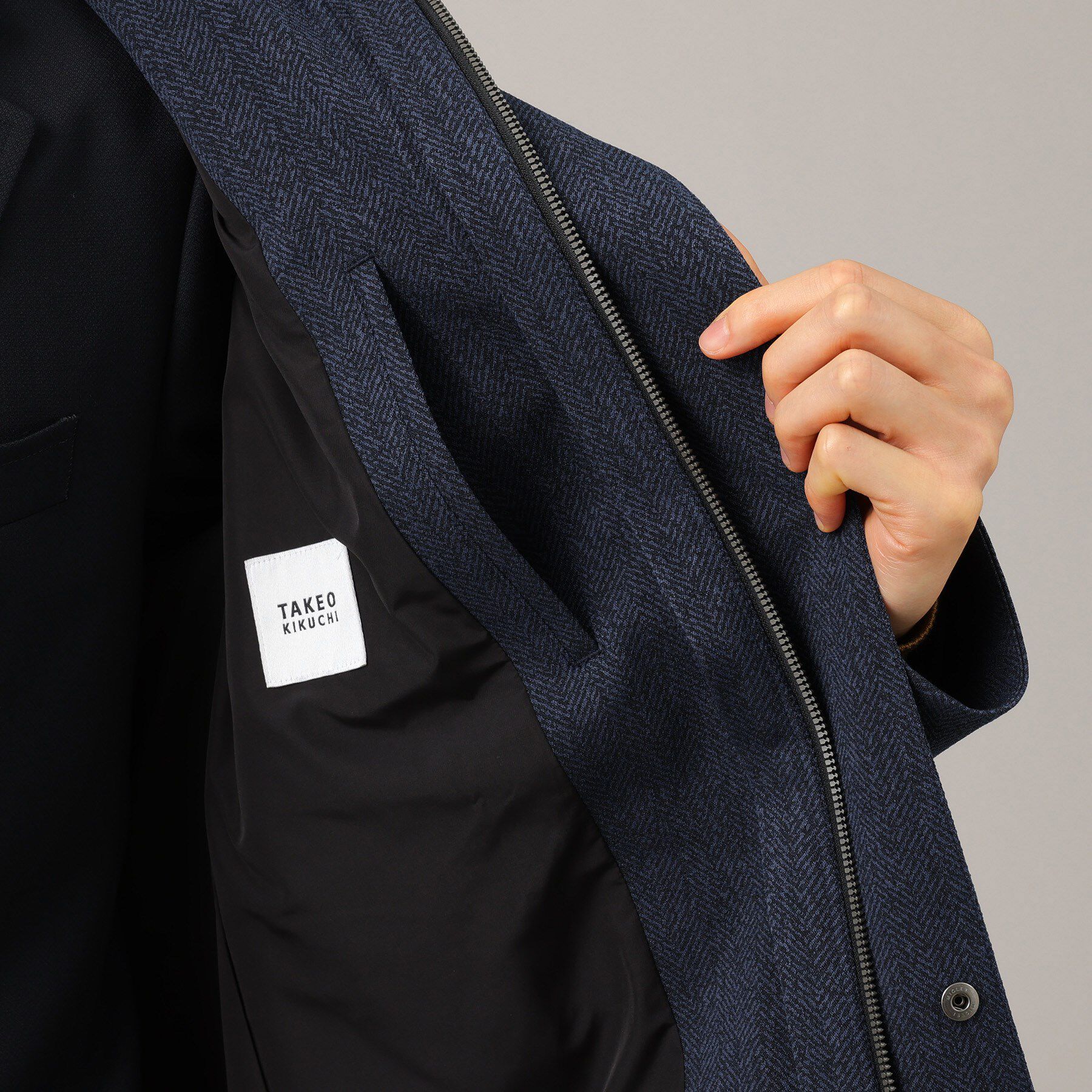 TAKEO KIKUCHI「【3WAY】ジャカードヘリンボン ダウンライナーブルゾン」|その他|