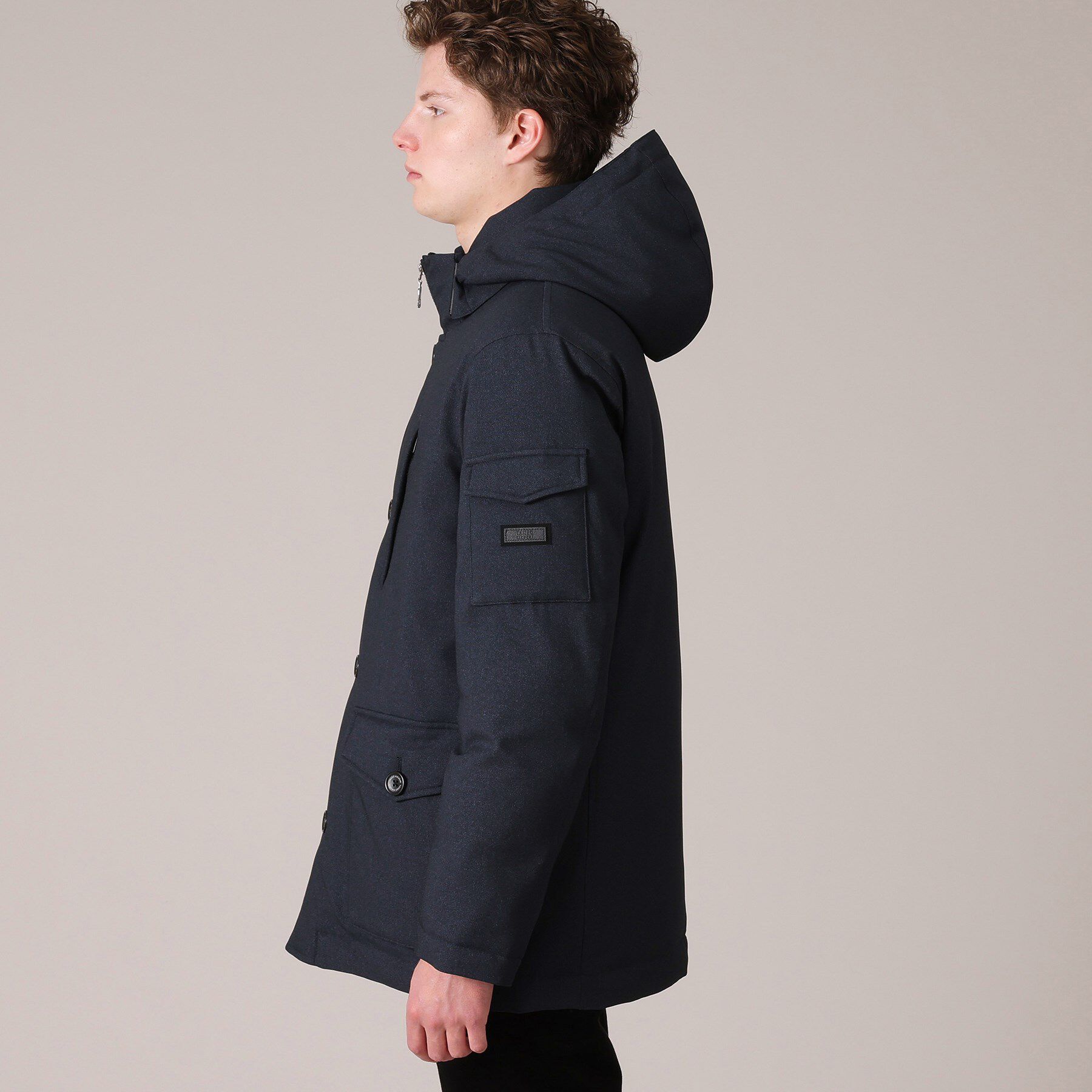 TAKEO KIKUCHI「ウールライク　カジュアルダウンブルゾン」|ダウン|