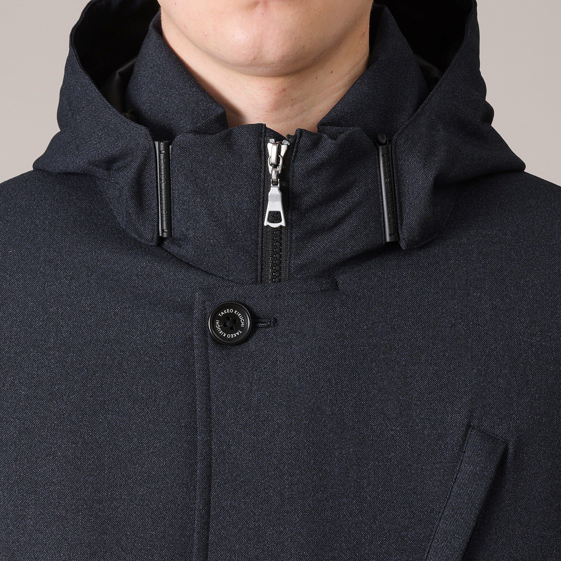 TAKEO KIKUCHI「ウールライク　カジュアルダウンブルゾン」|ダウン|