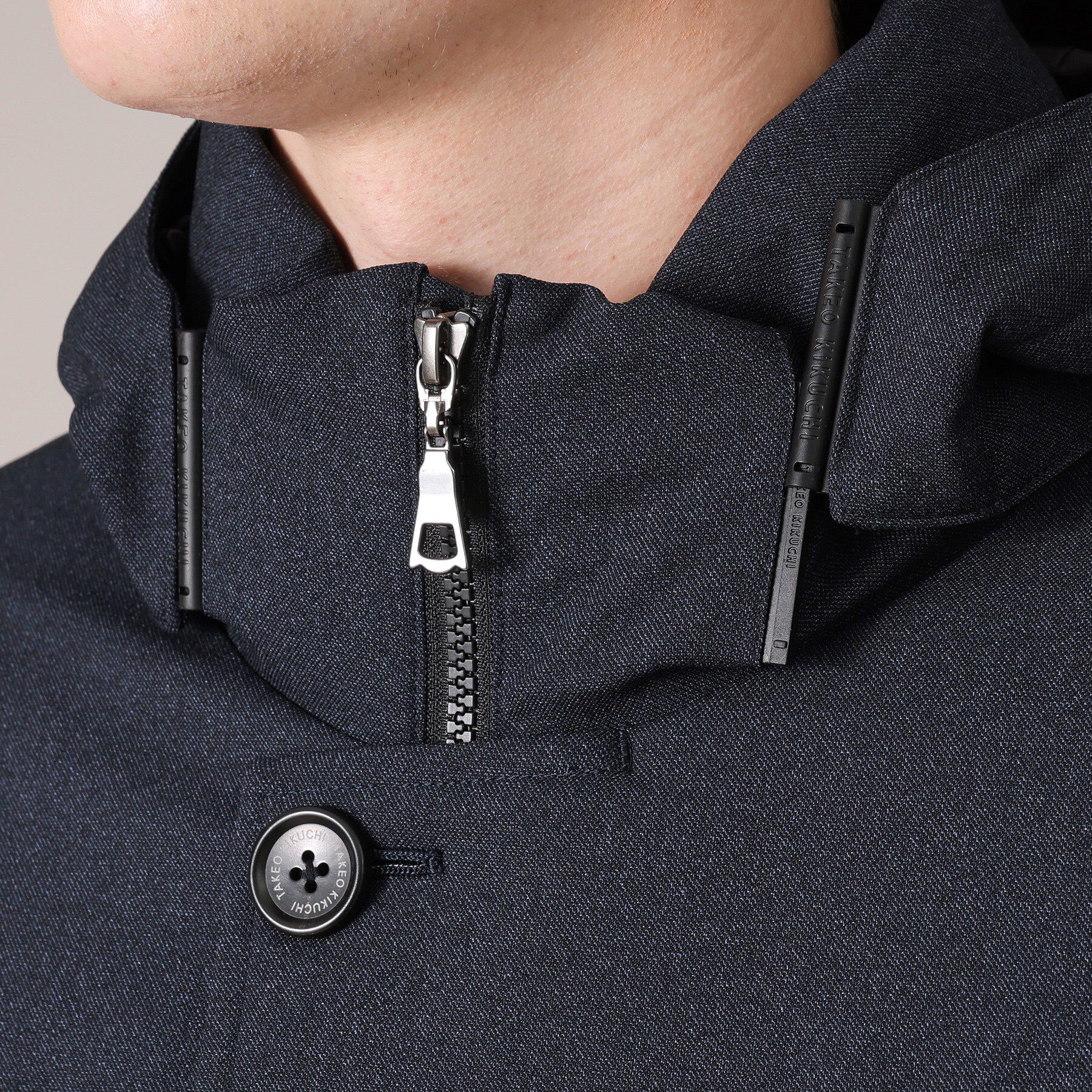 TAKEO KIKUCHI「ウールライク　カジュアルダウンブルゾン」|ダウン|