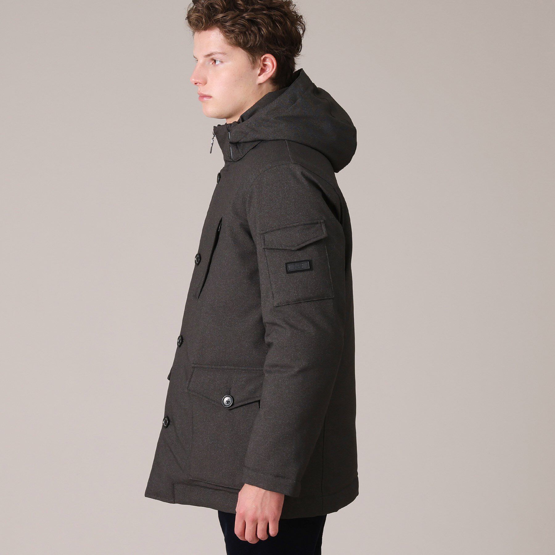 TAKEO KIKUCHI「ウールライク　カジュアルダウンブルゾン」|ダウン|