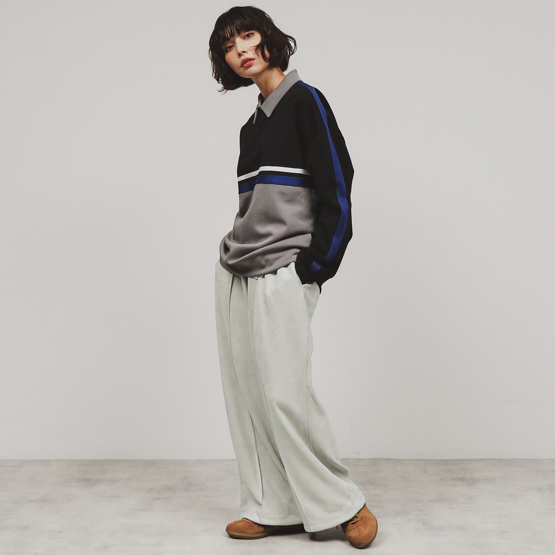 tk.TAKEO KIKUCHI「【Aラインシリーズ】スエードバギーパンツ」|その他|