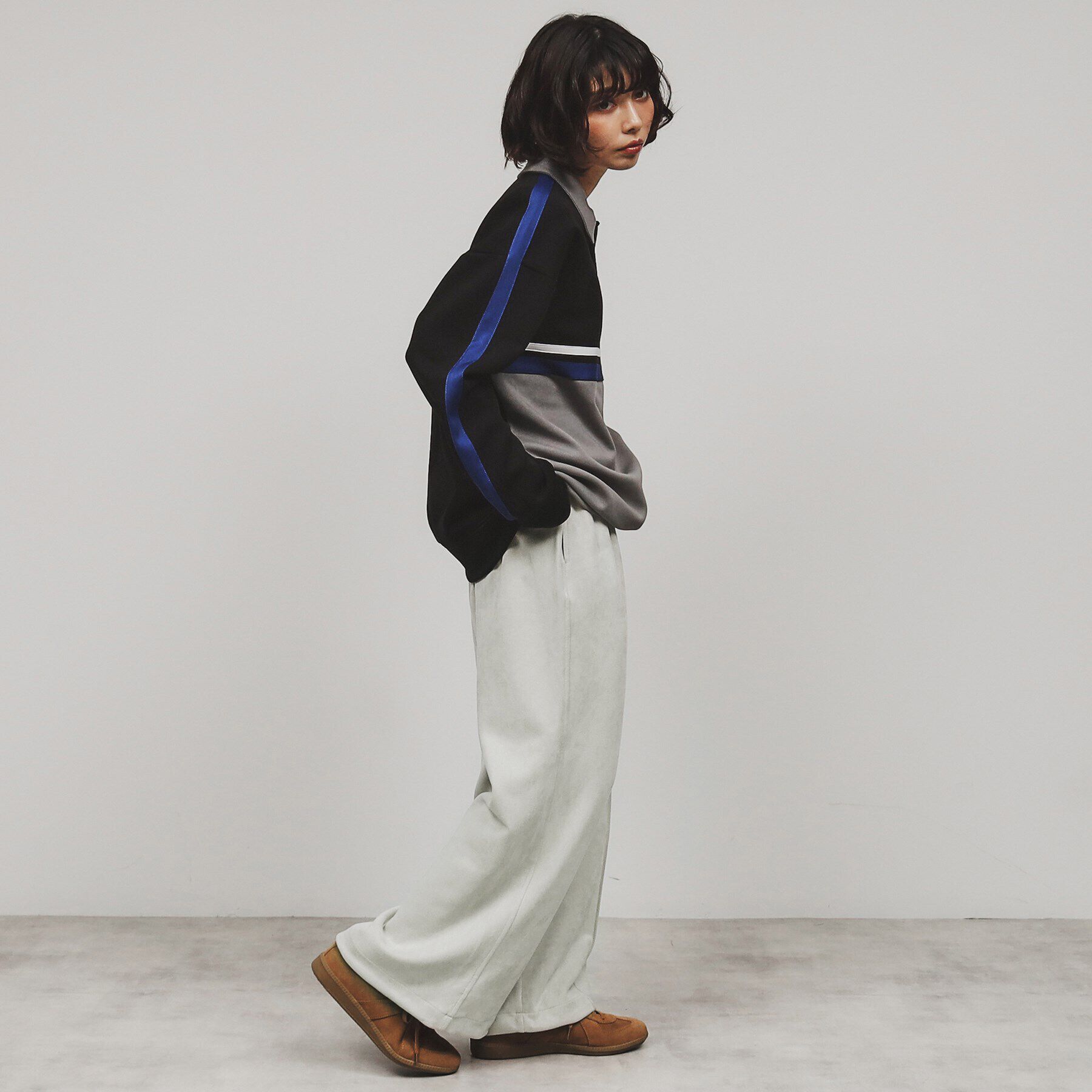 tk.TAKEO KIKUCHI「【Aラインシリーズ】スエードバギーパンツ」|その他|