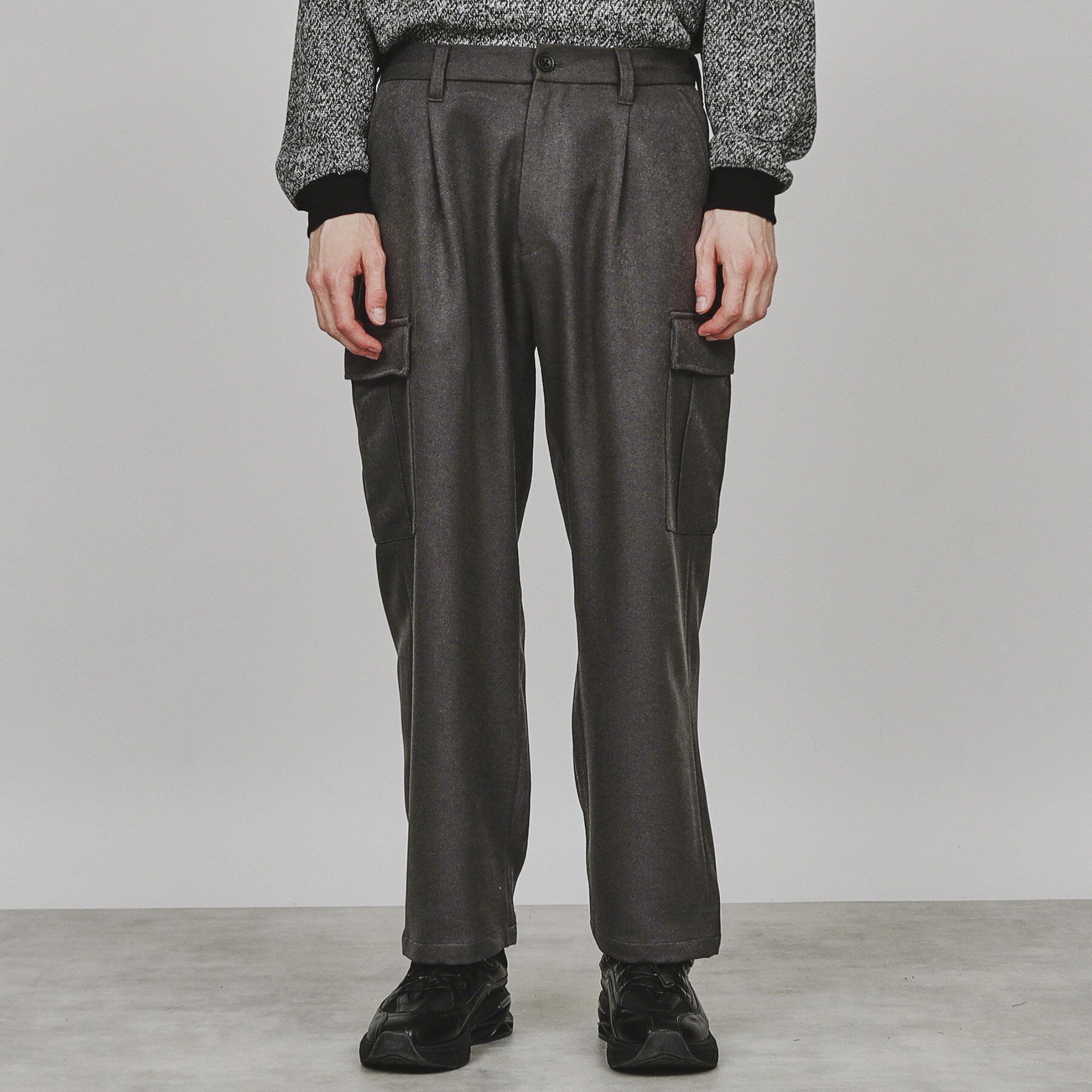 tk.TAKEO KIKUCHI「ウール調カーゴパンツ」|その他|
