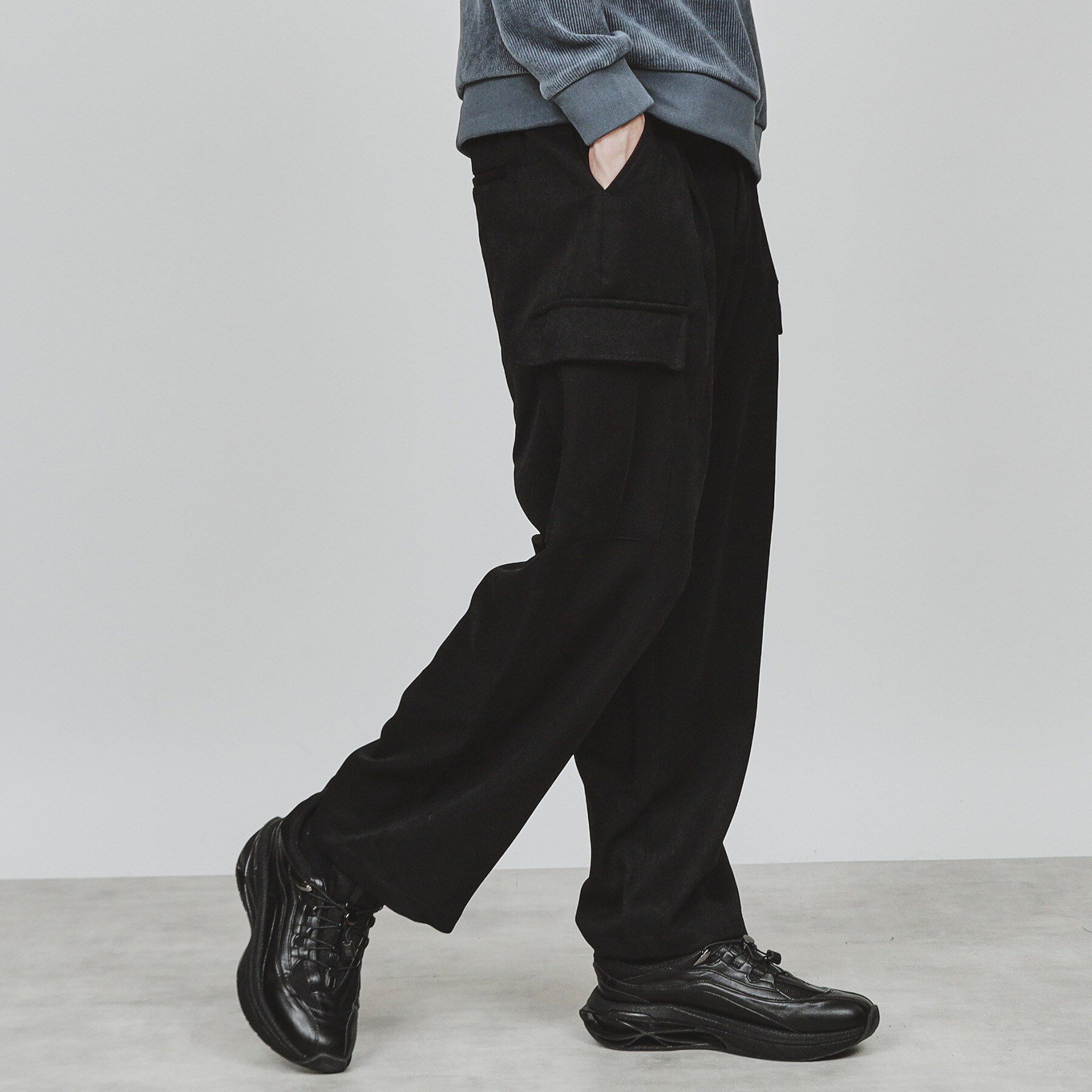 tk.TAKEO KIKUCHI「ウール調カーゴパンツ」|その他|