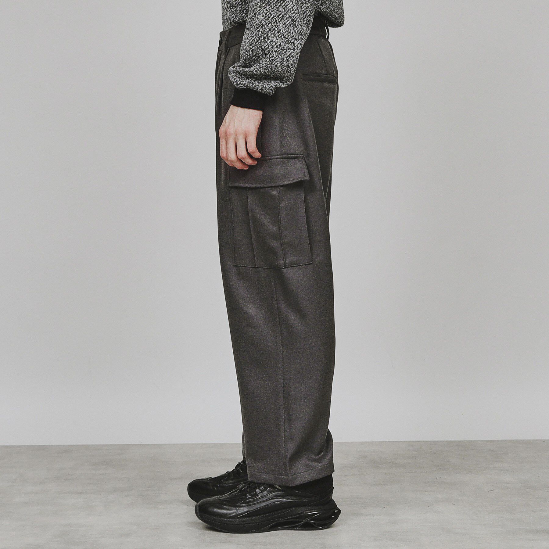 tk.TAKEO KIKUCHI「ウール調カーゴパンツ」|その他|