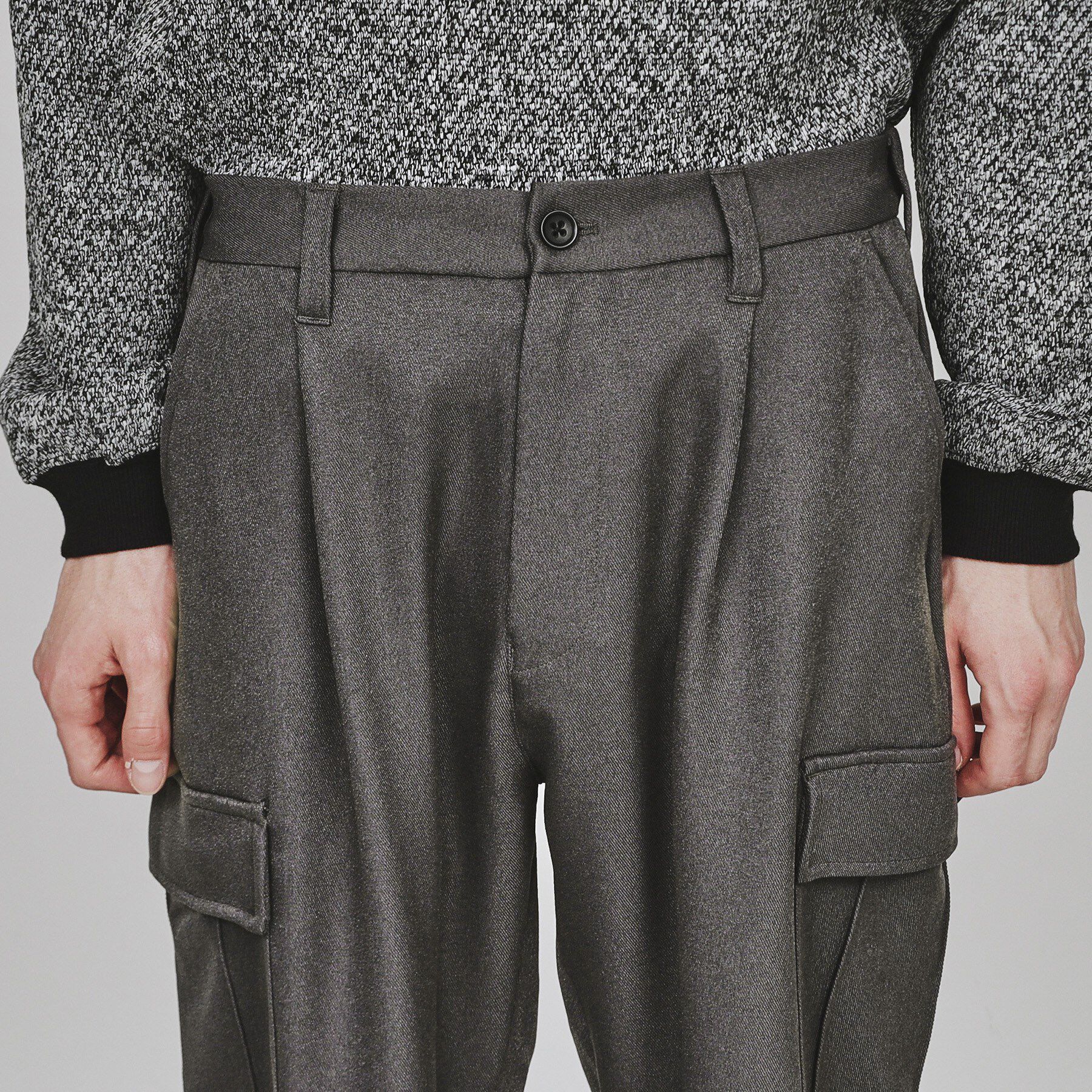 tk.TAKEO KIKUCHI「ウール調カーゴパンツ」|その他|