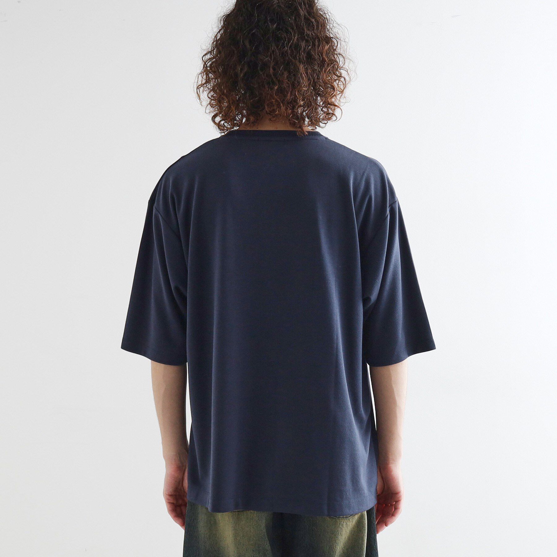 tk.TAKEO KIKUCHI「ウェーブ切替ジップTシャツ」|Tシャツ・カットソー|