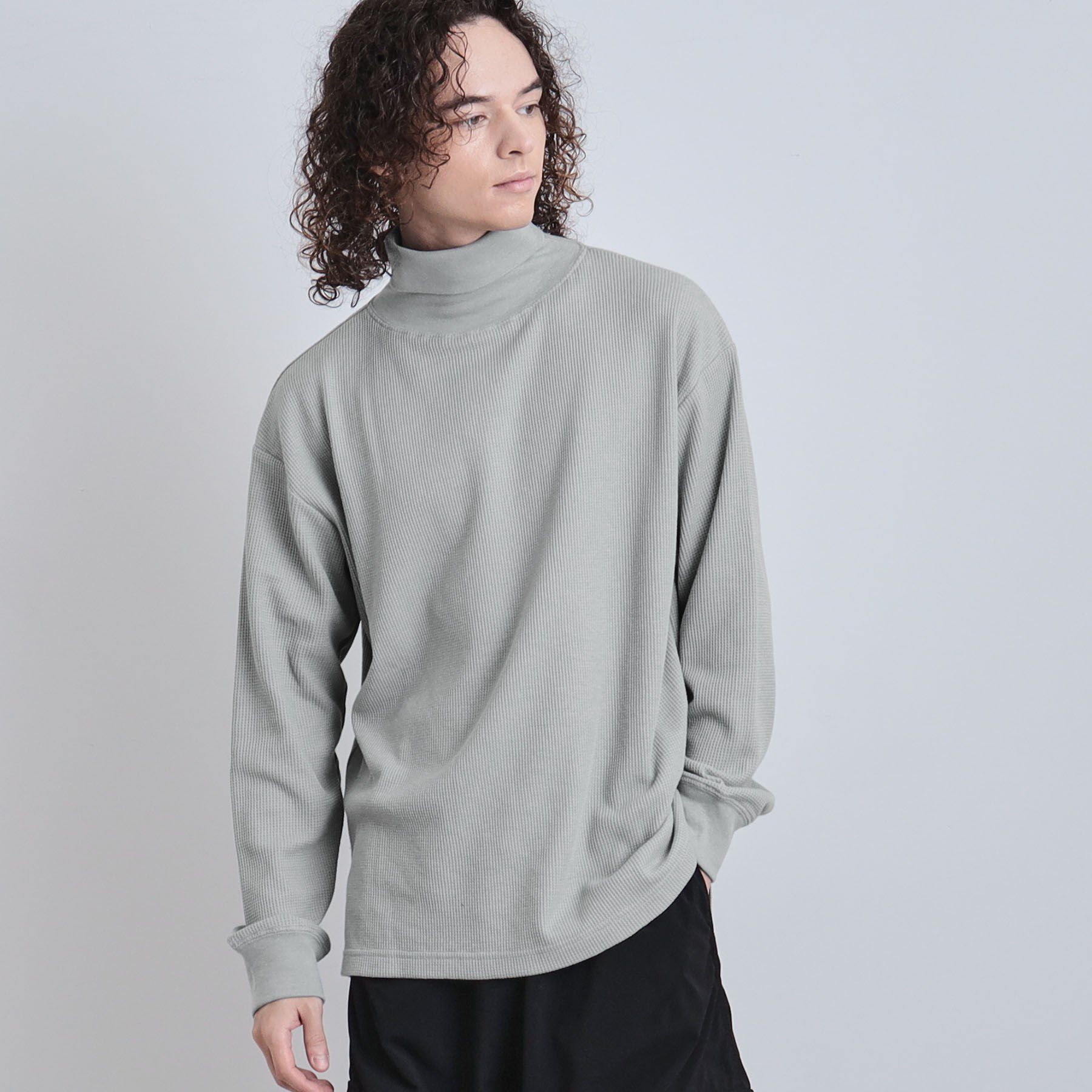 tk.TAKEO KIKUCHI「ワッフルタートルカットソー」|Tシャツ・カットソー|