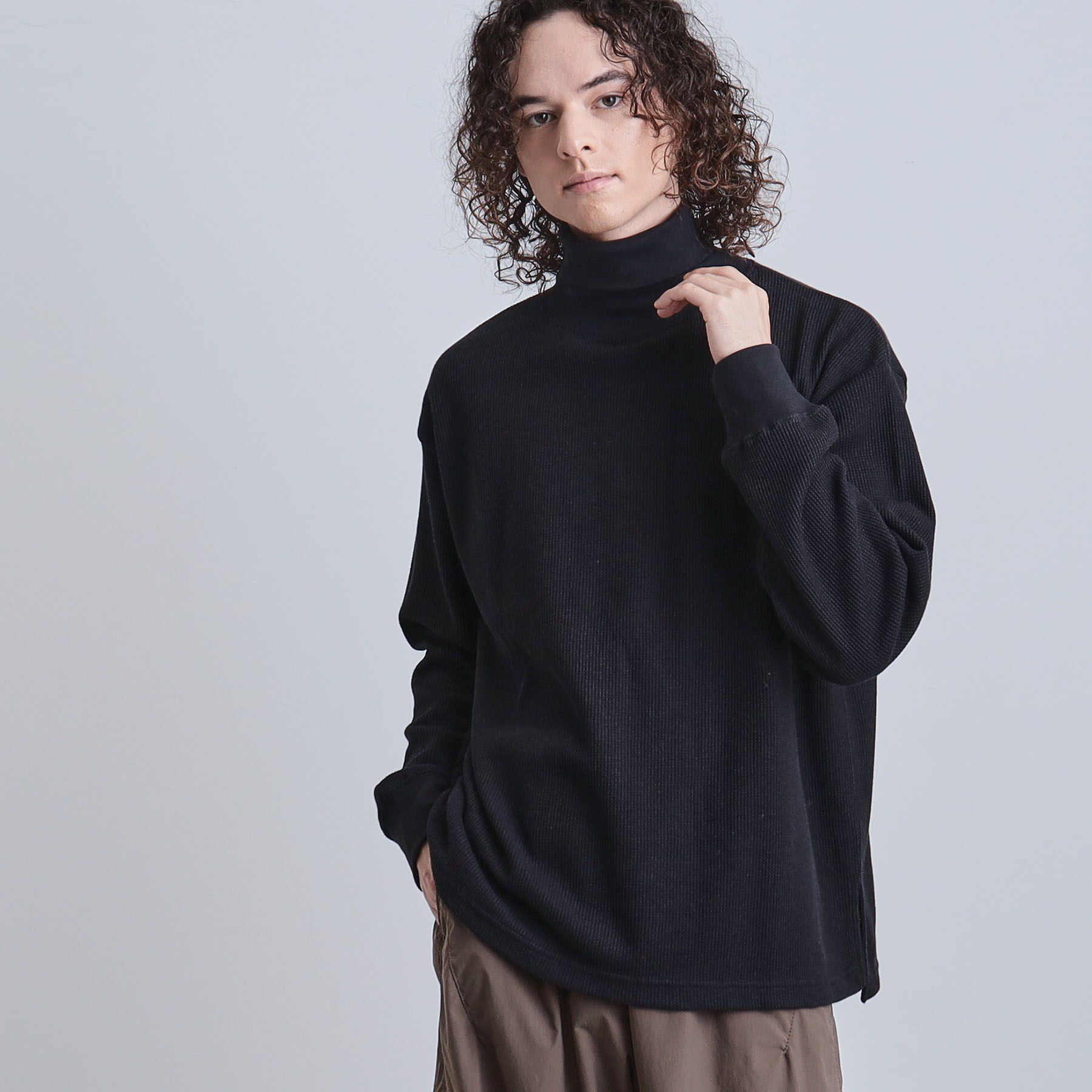 tk.TAKEO KIKUCHI「ワッフルタートルカットソー」|Tシャツ・カットソー|