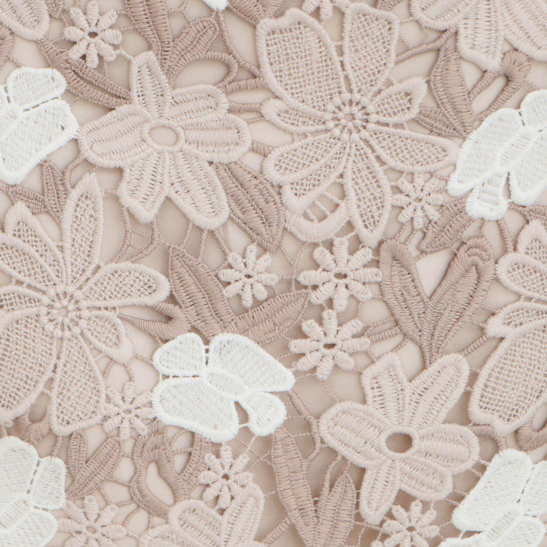 index「フラワーレースタイトスカート【洗濯機洗い可】」|スカート|