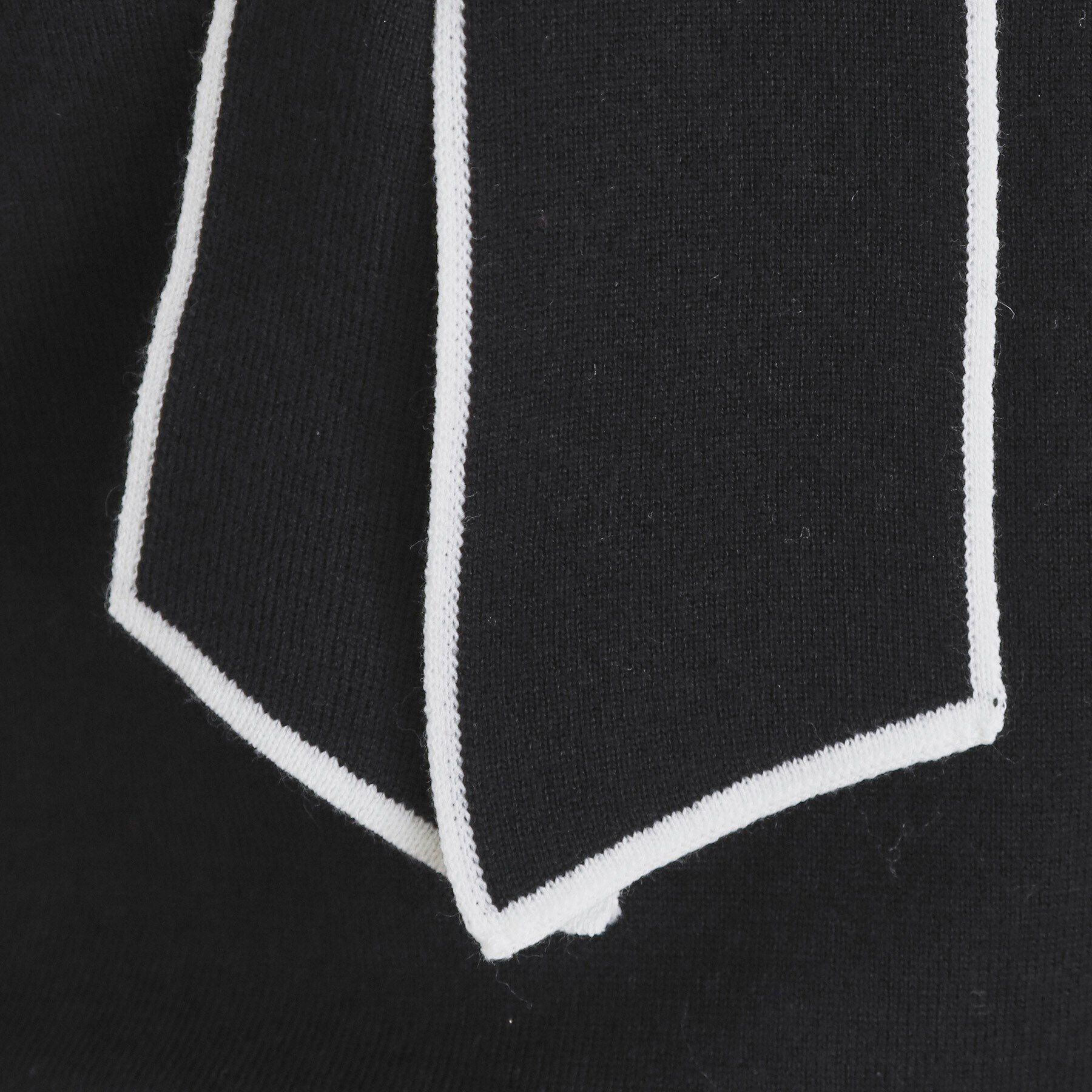 index「《8color/XS-LLsize》パール調パーツ付き ボウタイニット【洗濯機可】」|ニット・セーター|