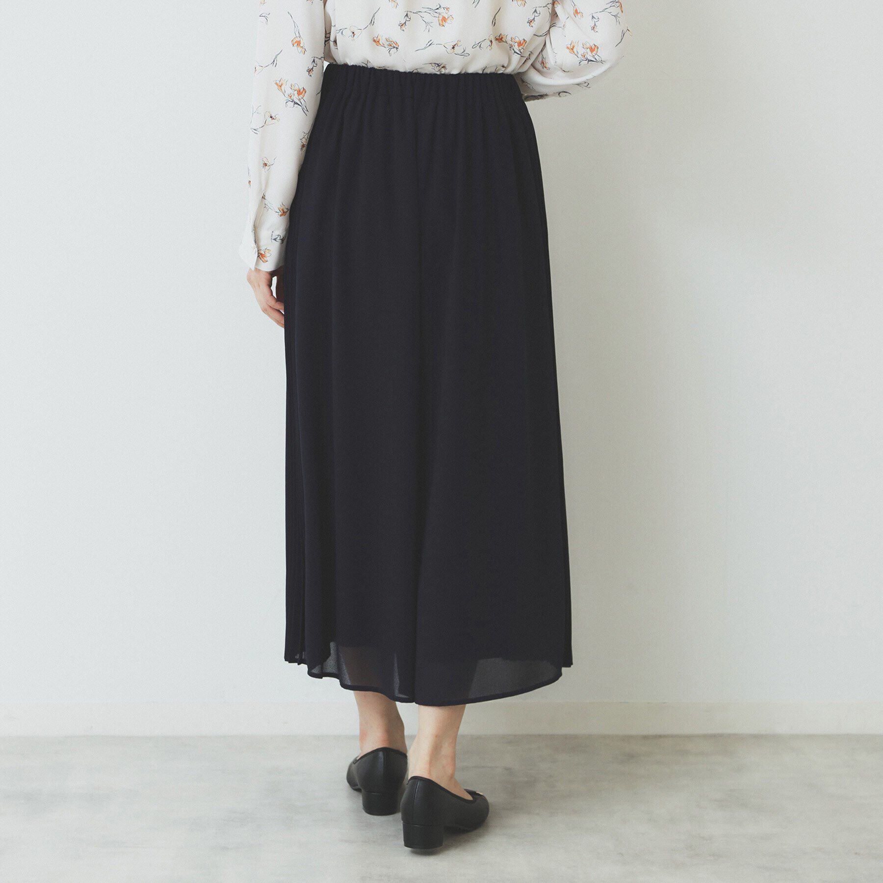 index「サイドプリーツフレアパンツ【洗濯機洗い可】」|その他|