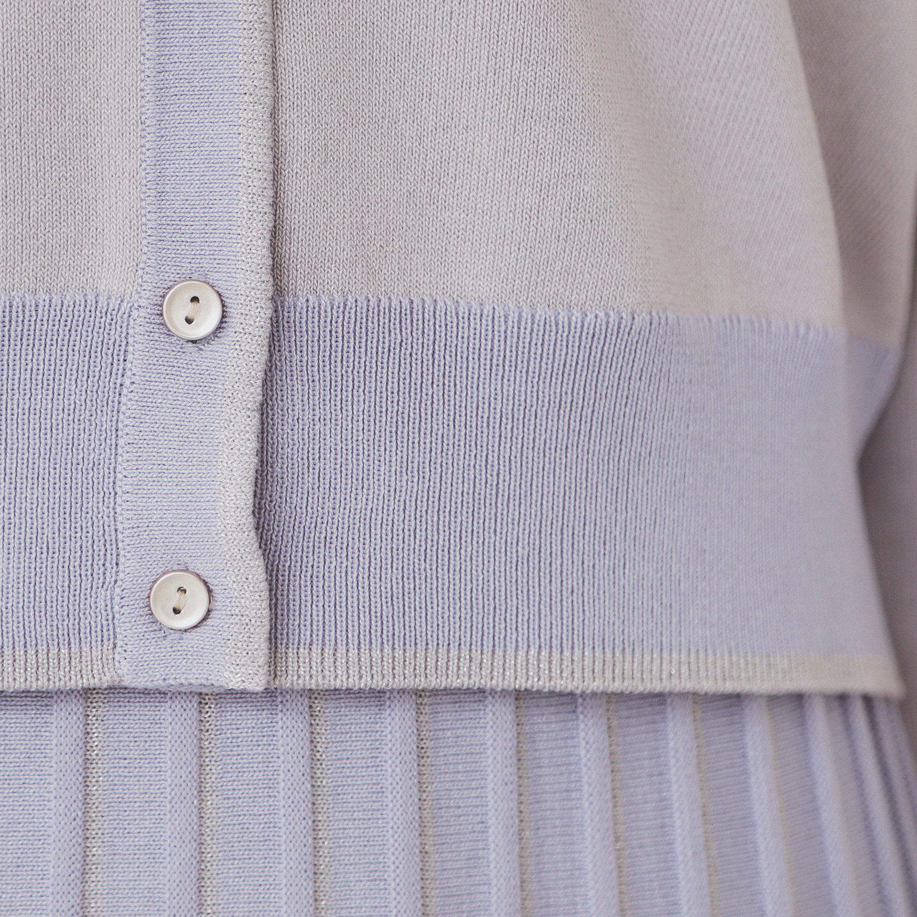 index「《ツインセット》カーディガン&times;バイカラーニットワンピース【洗濯機洗い可/抗ピル】」|スーツ|