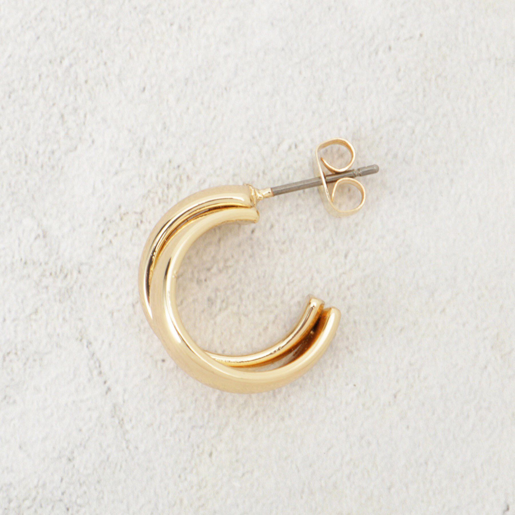 OPAQUE.CLIP「メタル2連ピアス」|ピアス|