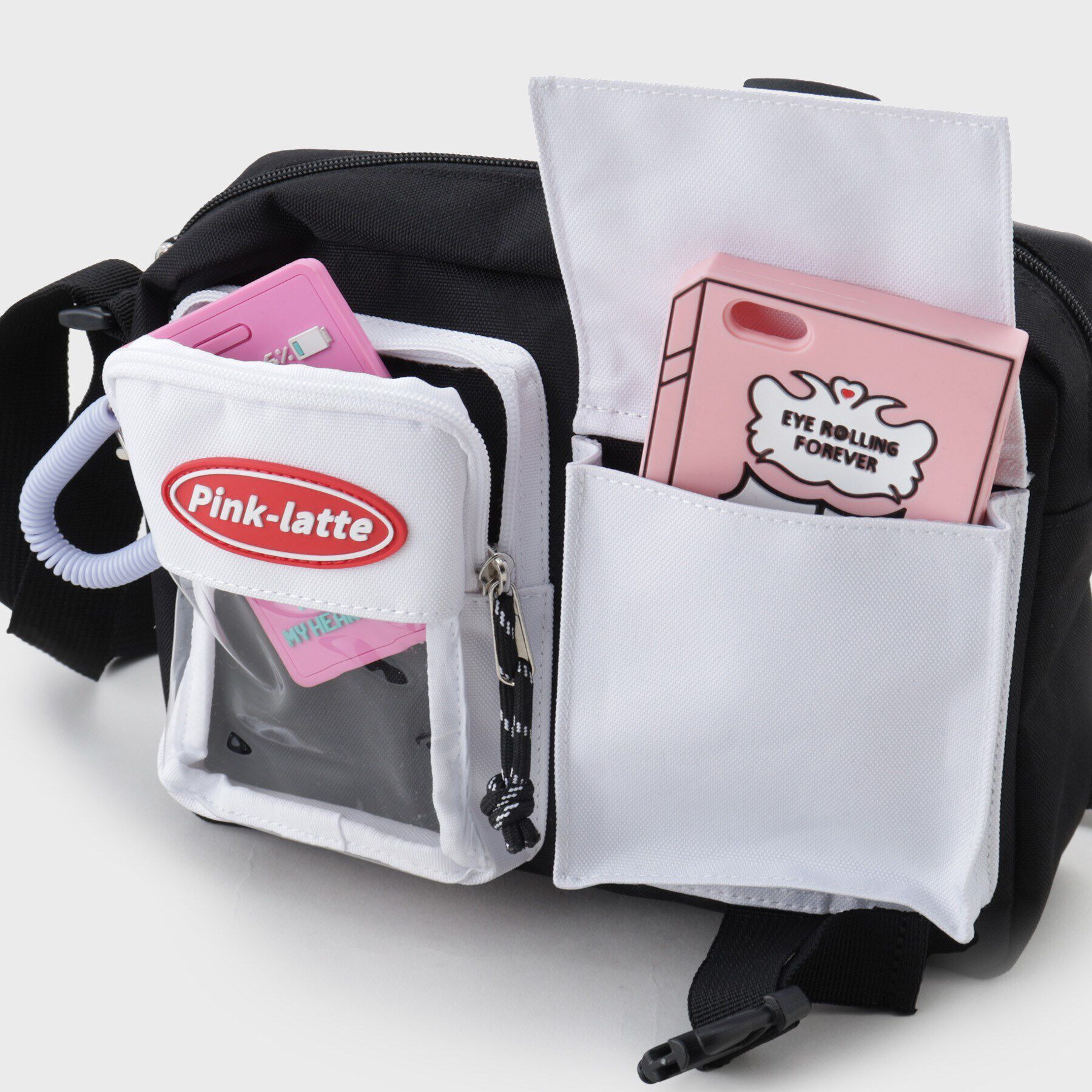 PINK-latte「2ポケットショルダーバッグ」|ショルダー・メッセンジャー|