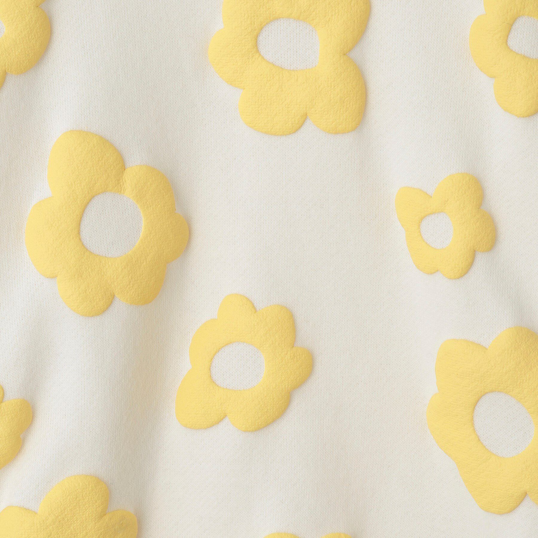 THE SHOP TK「【100－130/裏起毛】フラワー＆ラメロゴプルオーバー」|Tシャツ・カットソー|