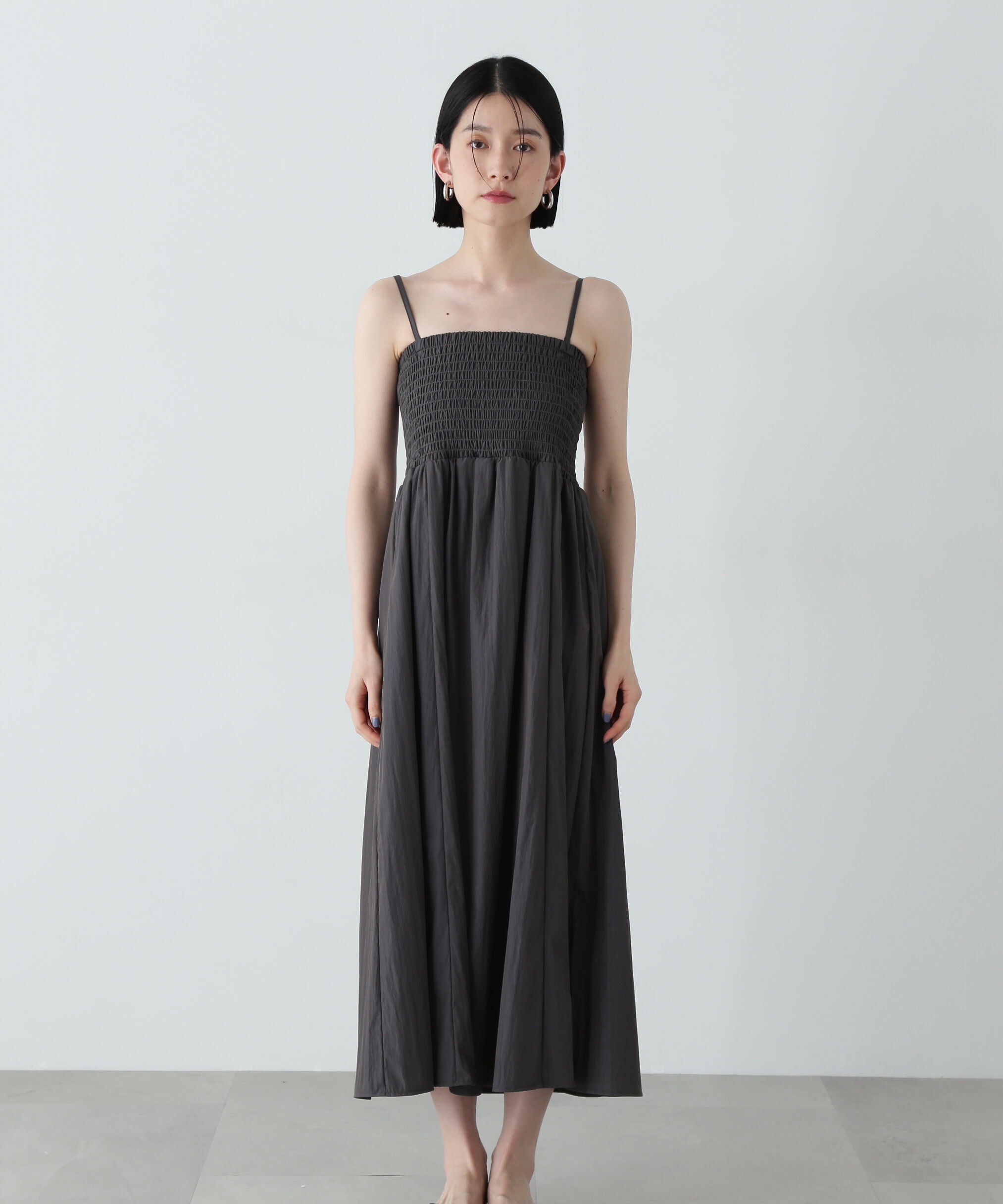  「バルーンブラウスキャミワンピースセット」|ワンピース|