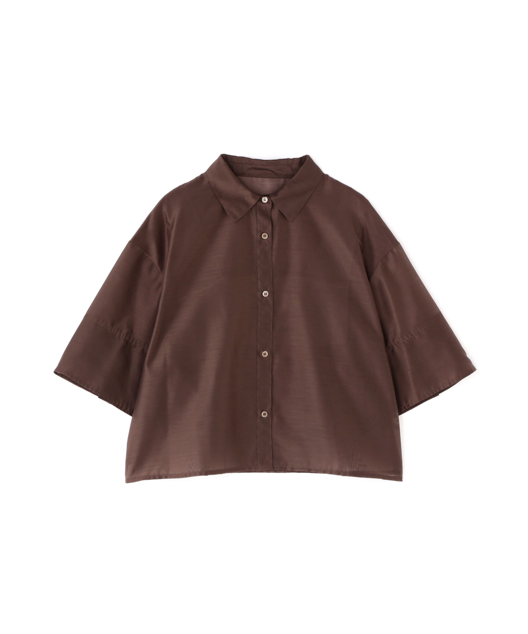  「シアークロップドシャツ」|シャツ・ブラウス|