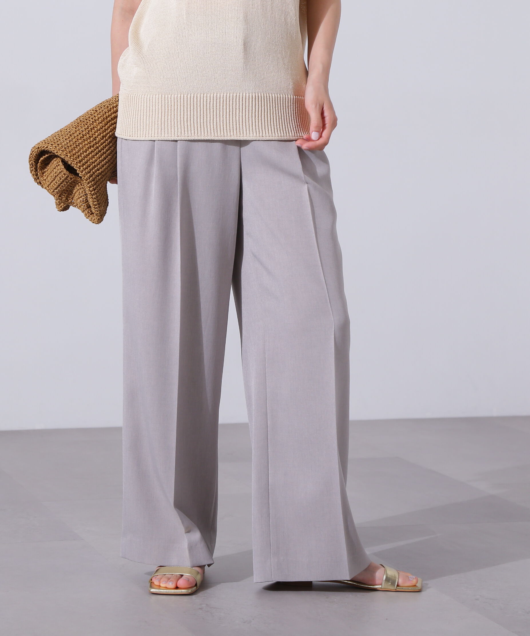  「ツータックワイドパンツ」|その他|