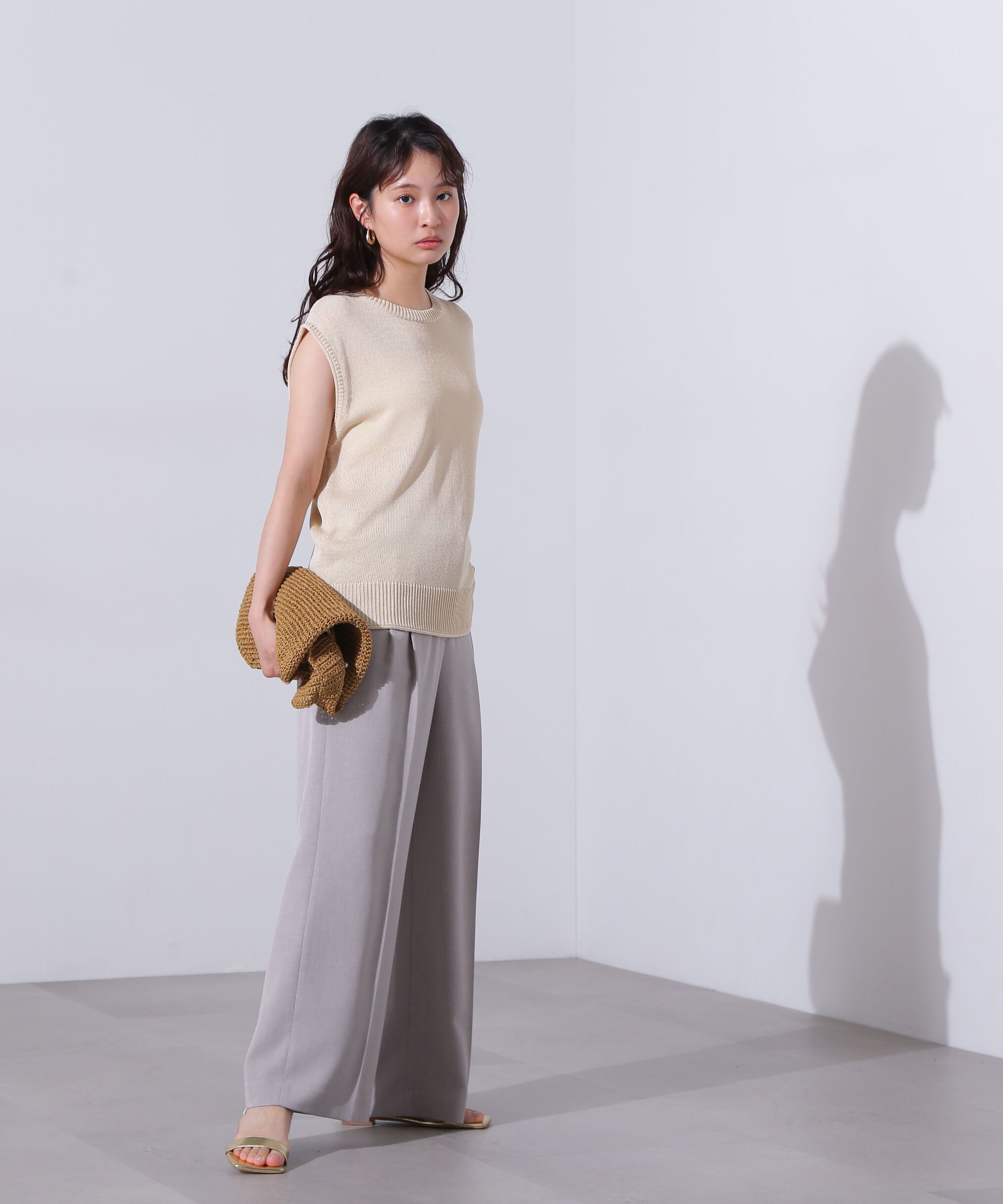  「ツータックワイドパンツ」|その他|