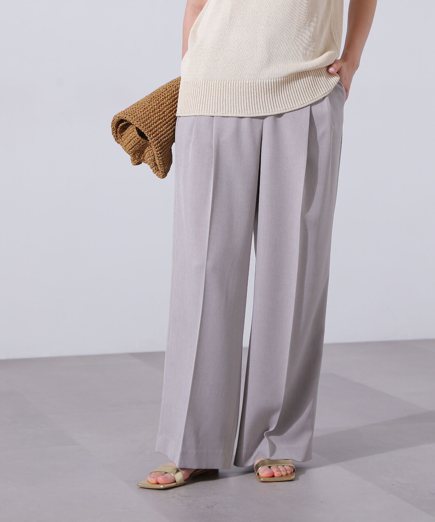  「ツータックワイドパンツ」|その他|