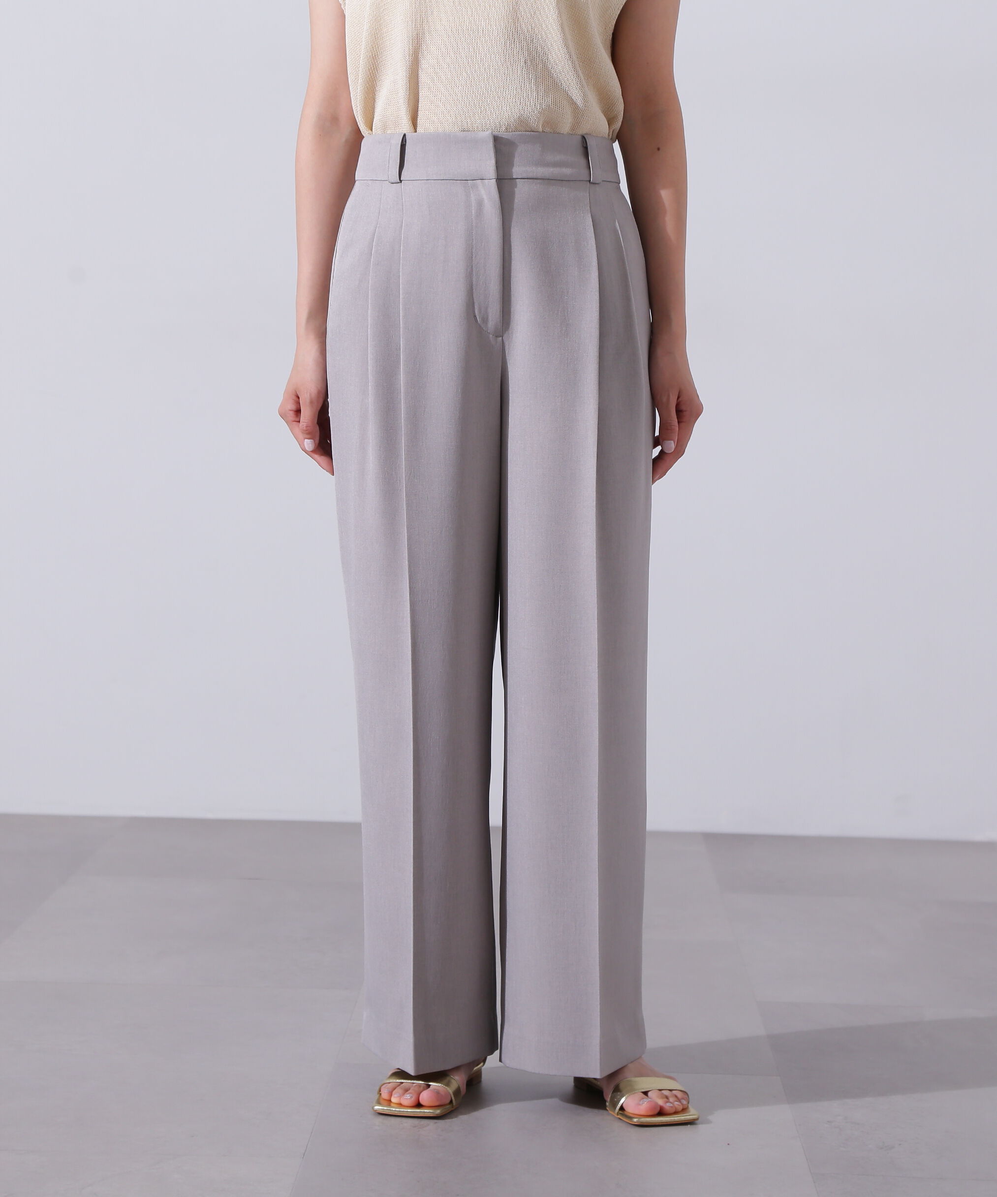  「ツータックワイドパンツ」|その他|