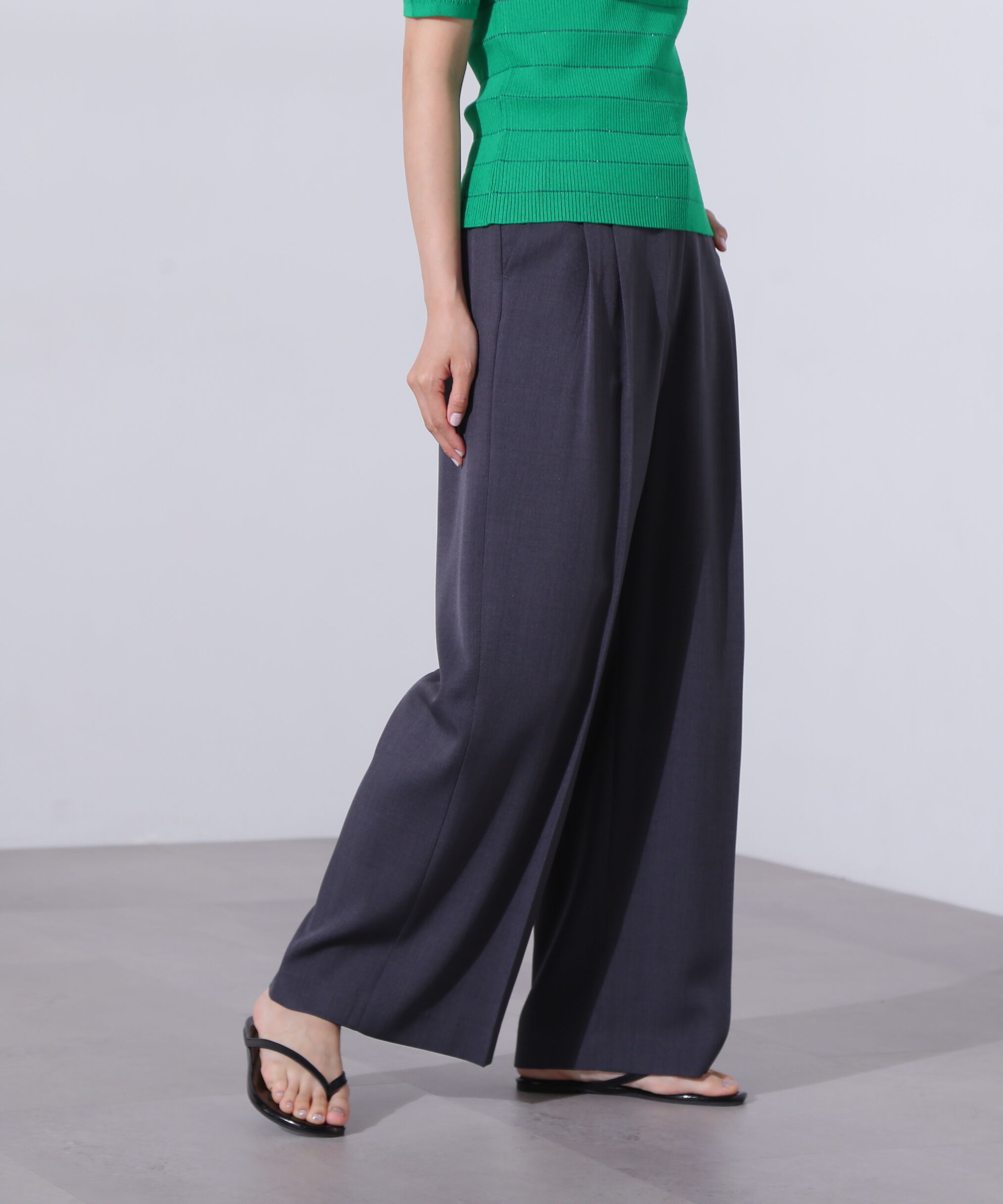  「ツータックワイドパンツ」|その他|