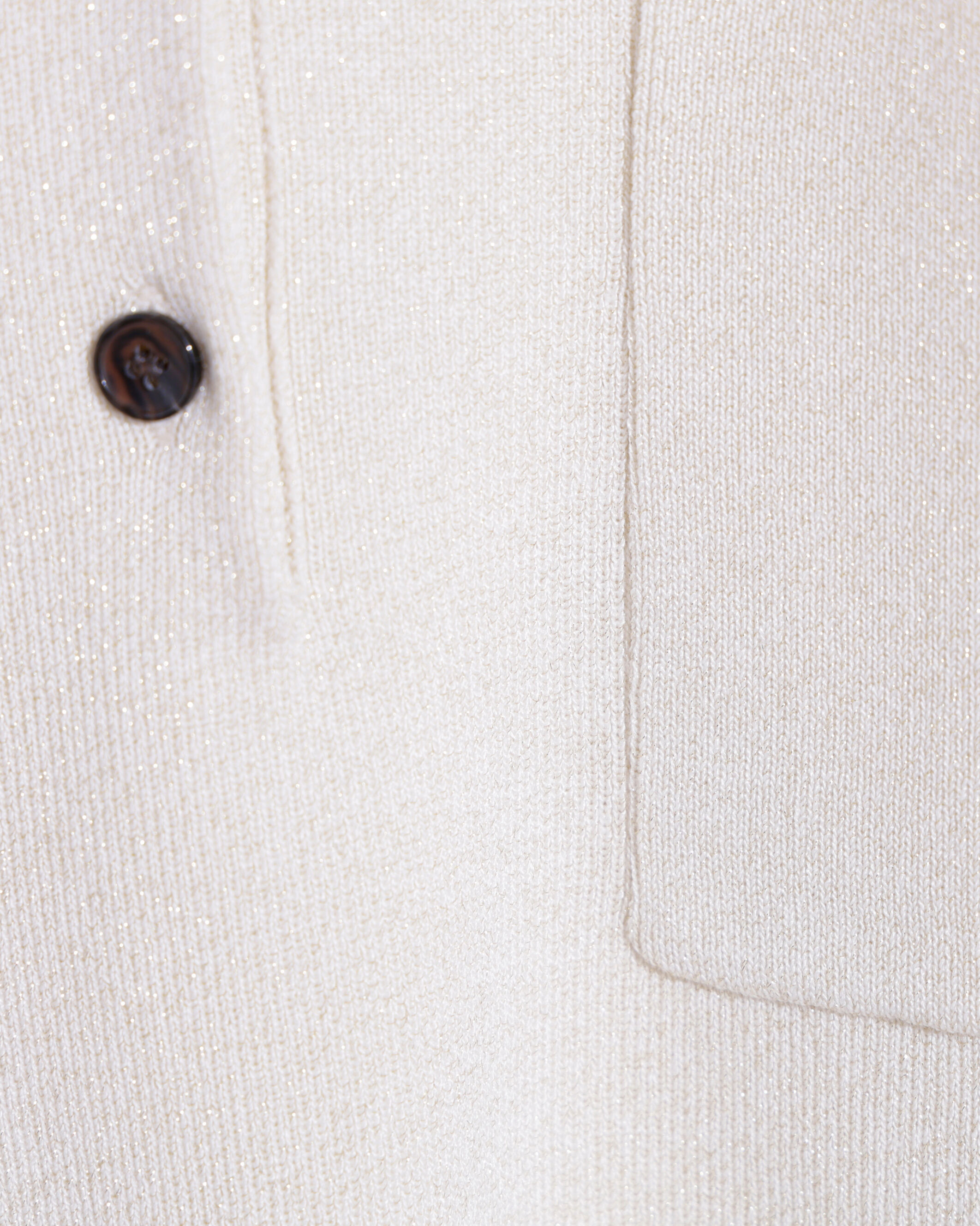  「ラメ混ポロエリニット」|ニット・セーター|