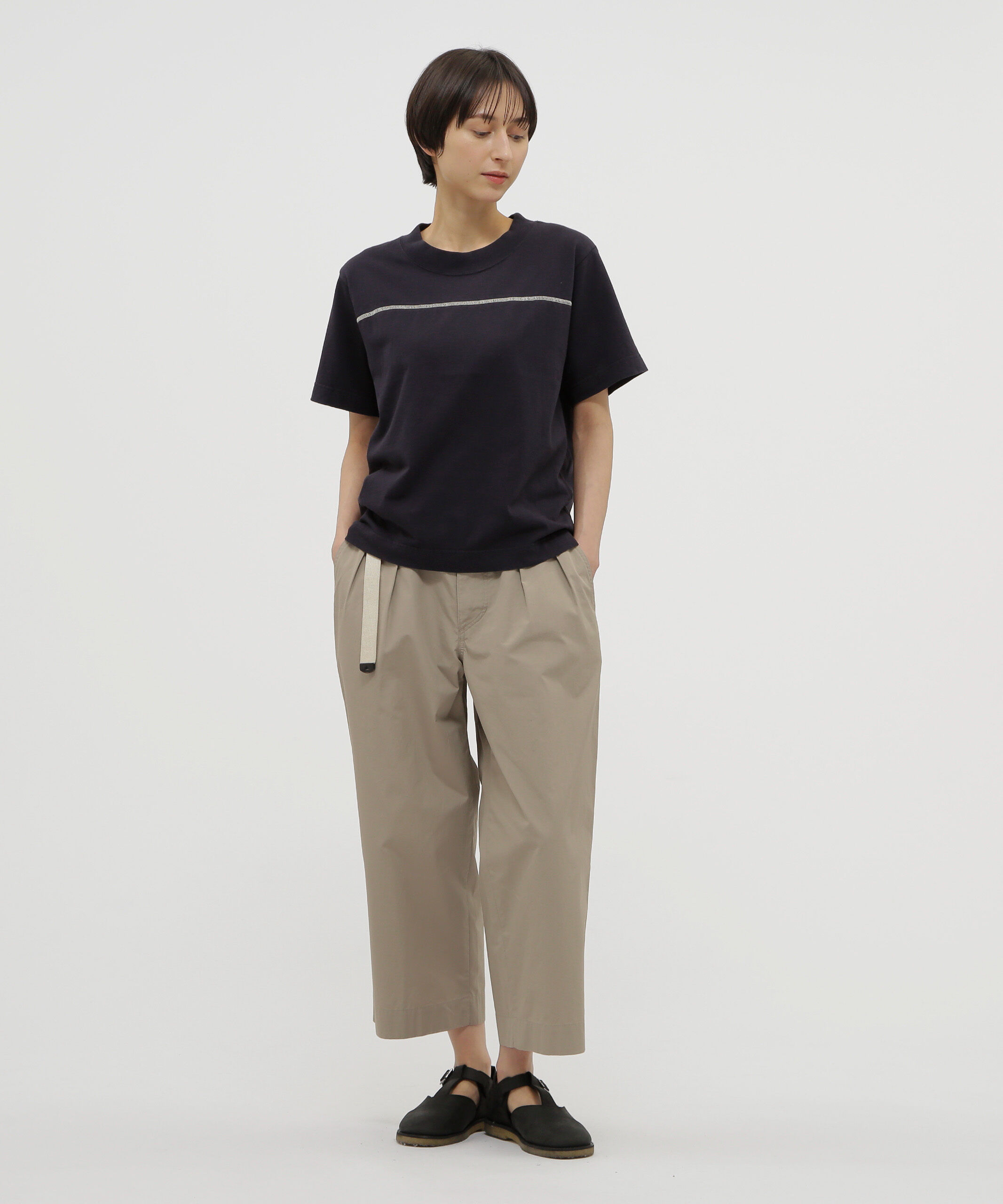 MHL.「LIGHT SOFT COTTON JERSEY TOP」|Tシャツ・カットソー|